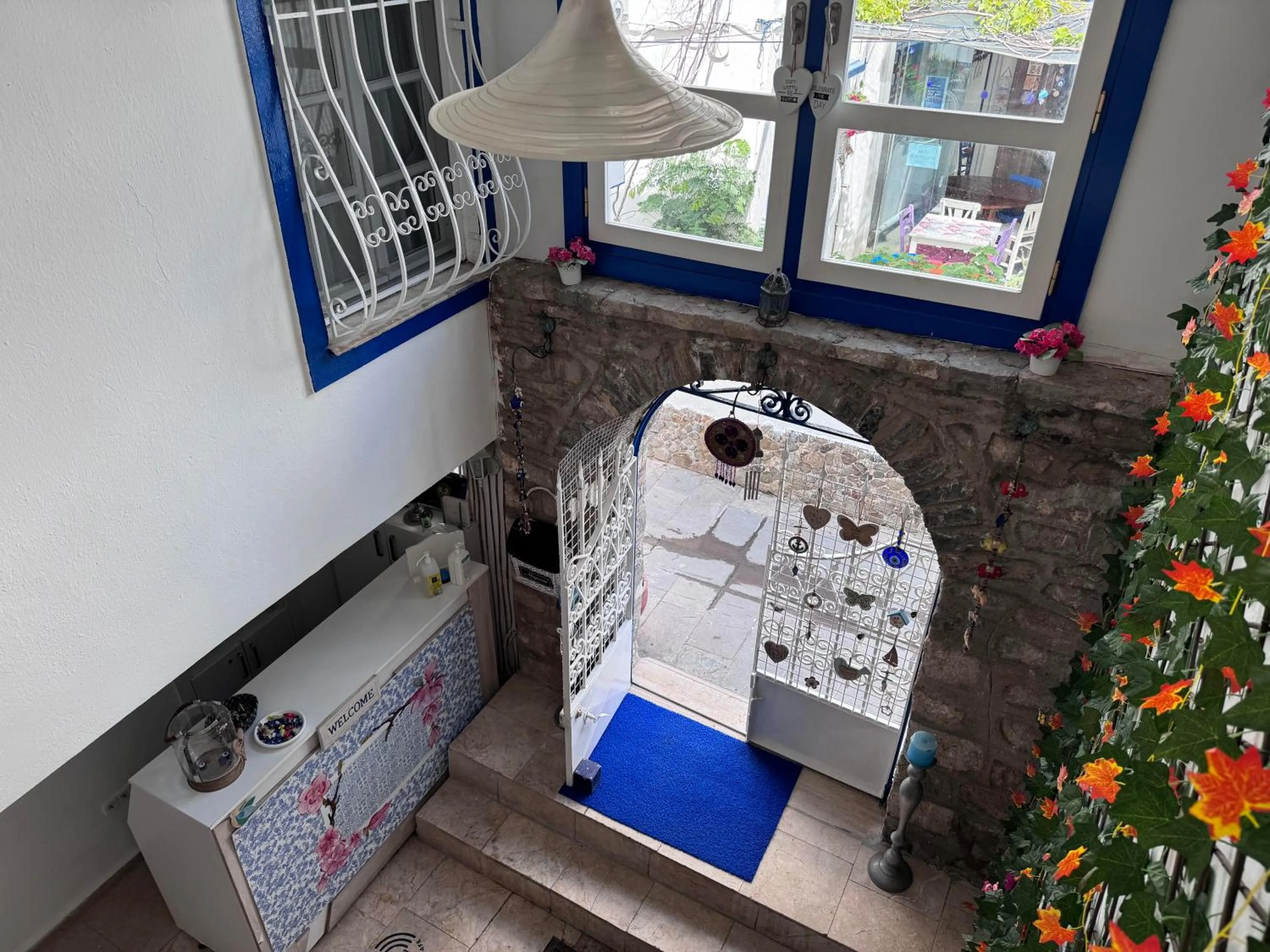 Lobby or reception in White and Blue Bodrum