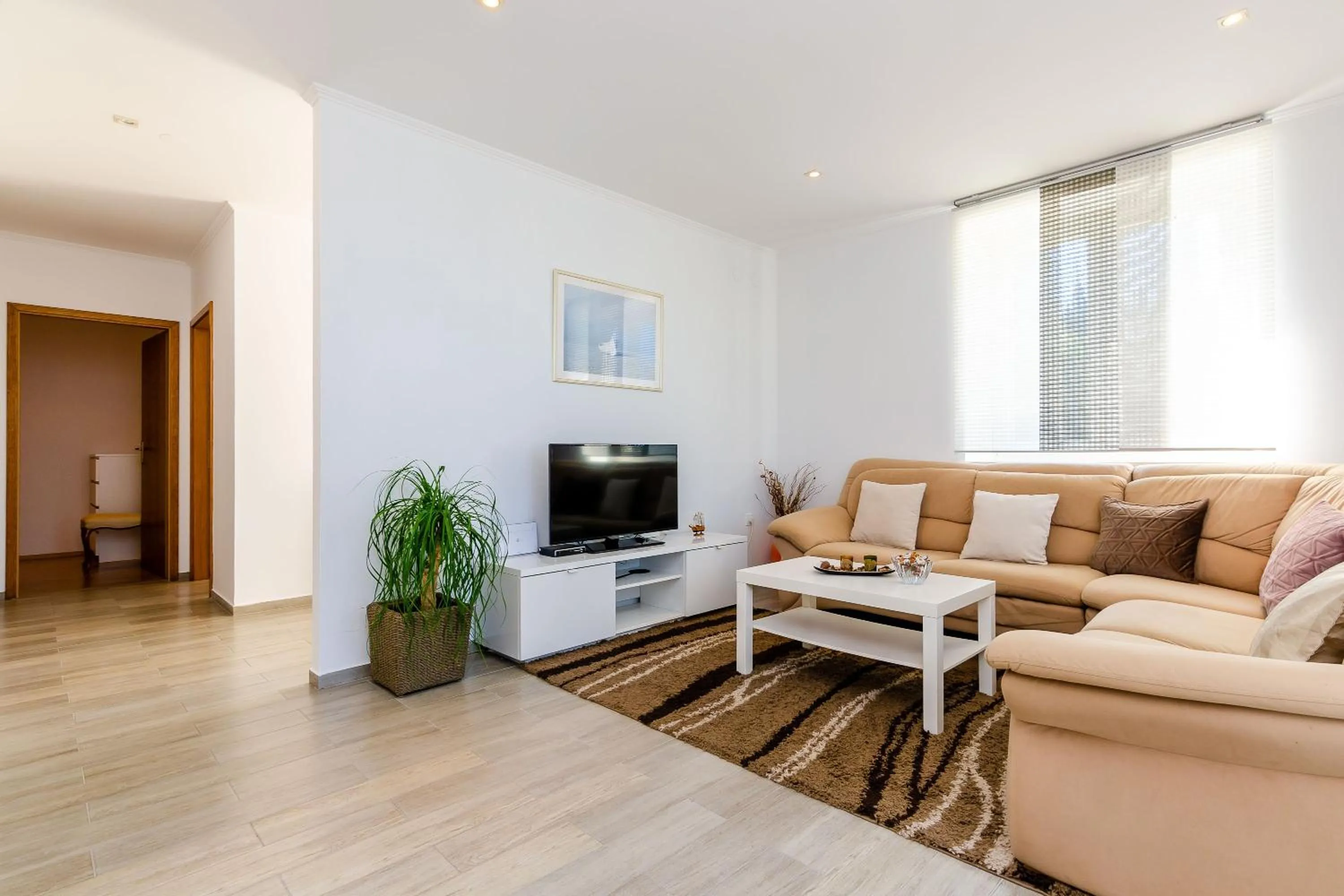 Living room in Villa Oasis Cypress
