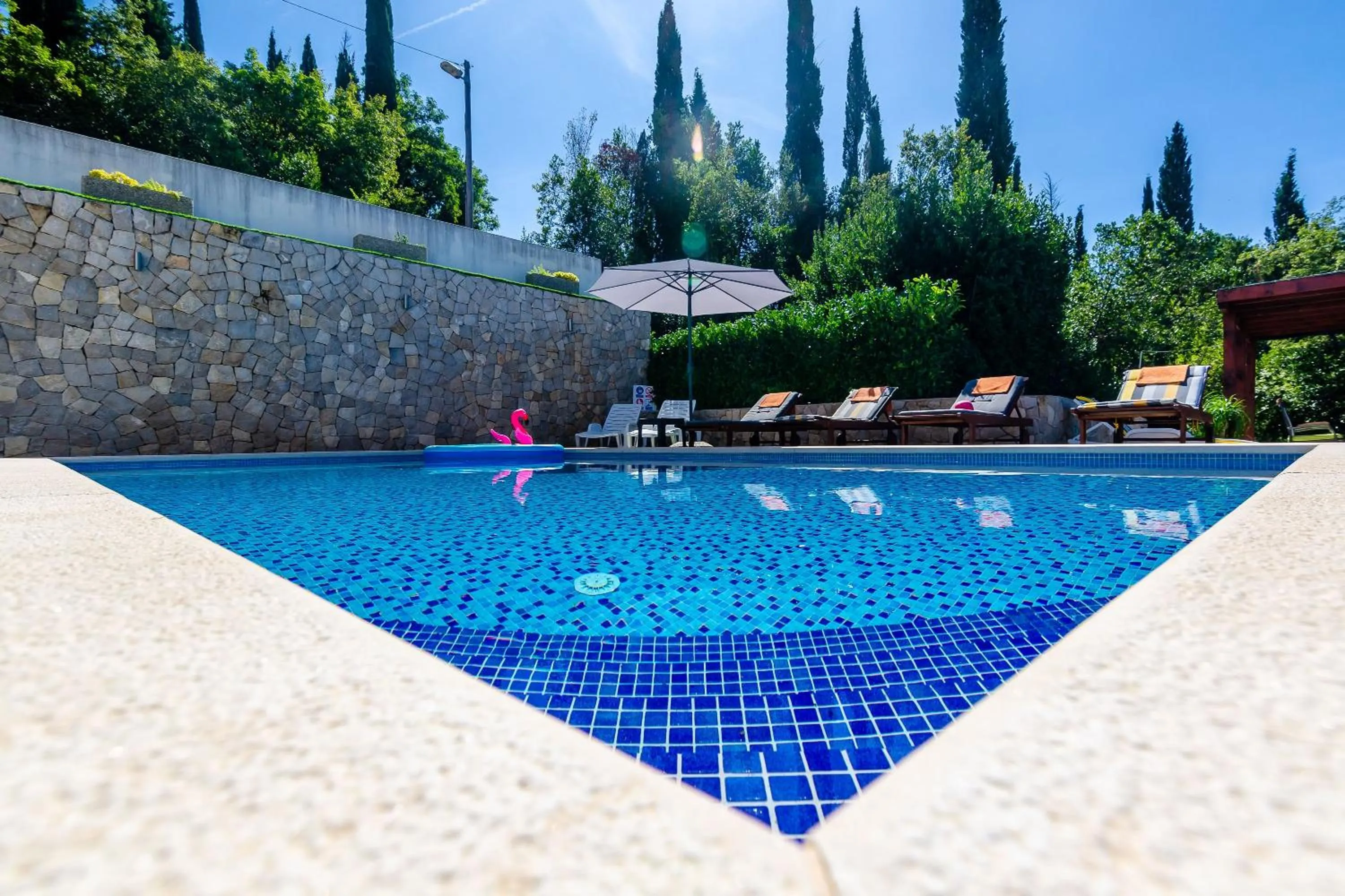 Swimming pool in Villa Oasis Cypress