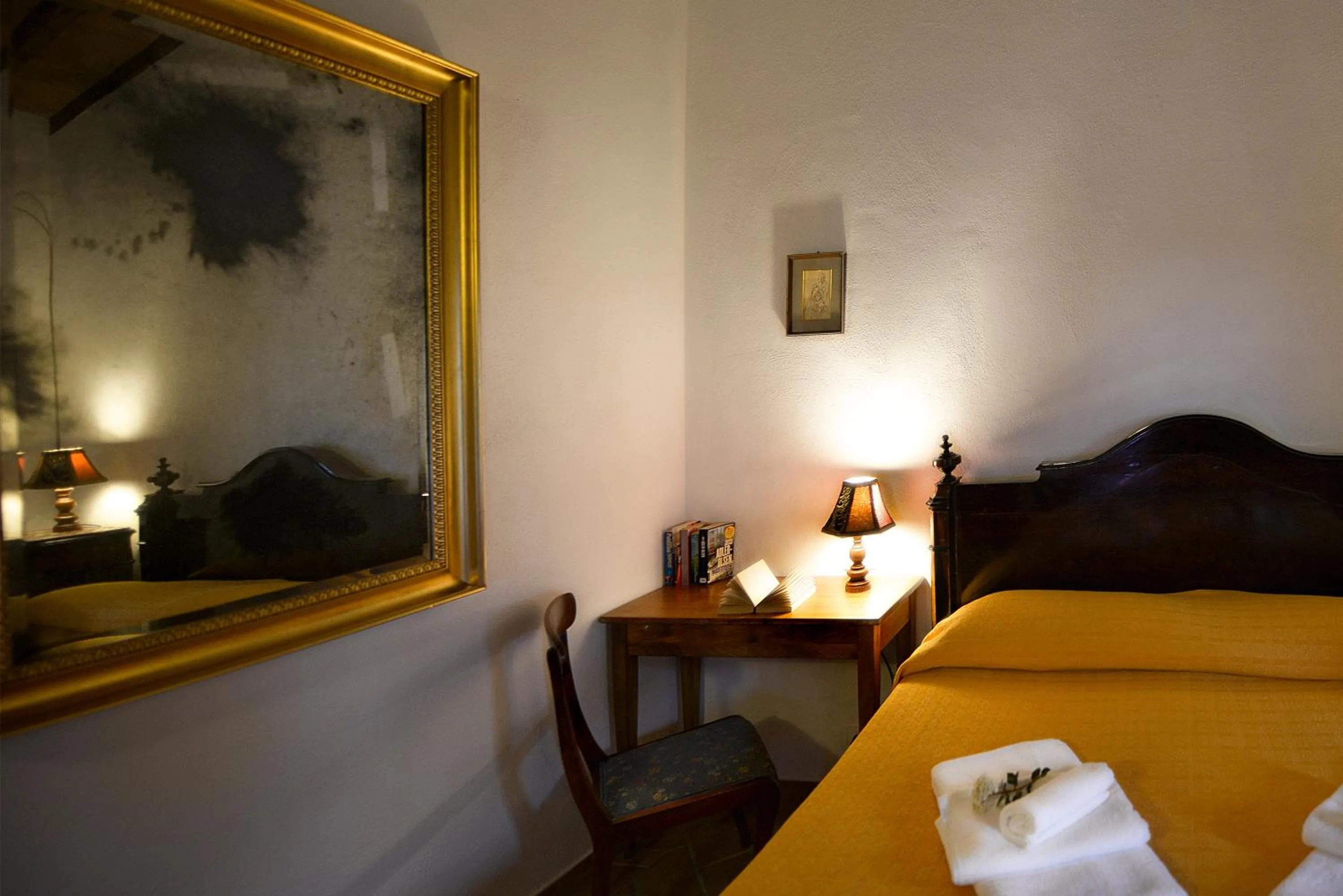 Bedroom, Bed in Podere Suvignano