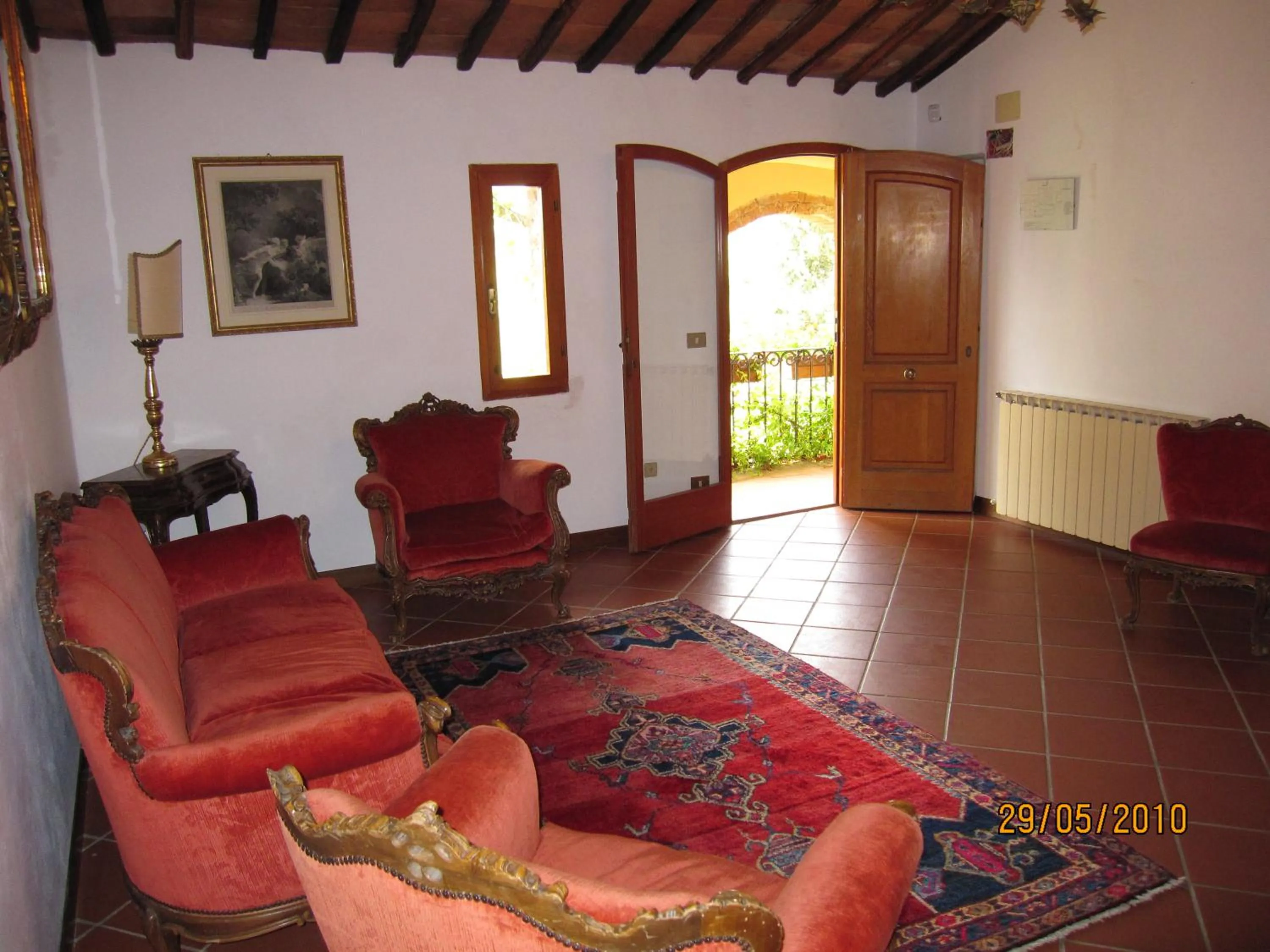 Living room in Podere Suvignano