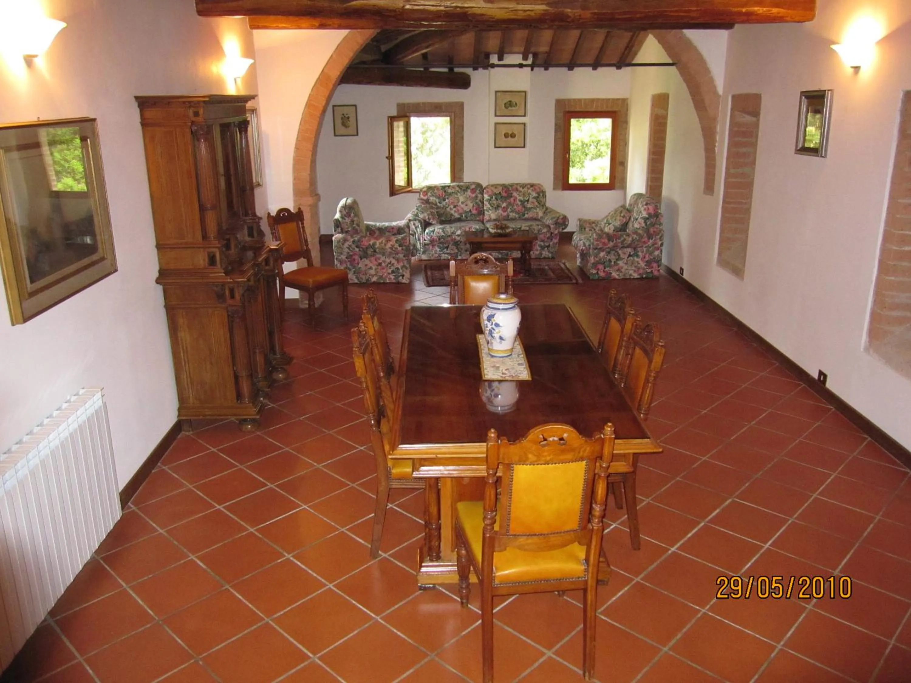 Living room in Podere Suvignano