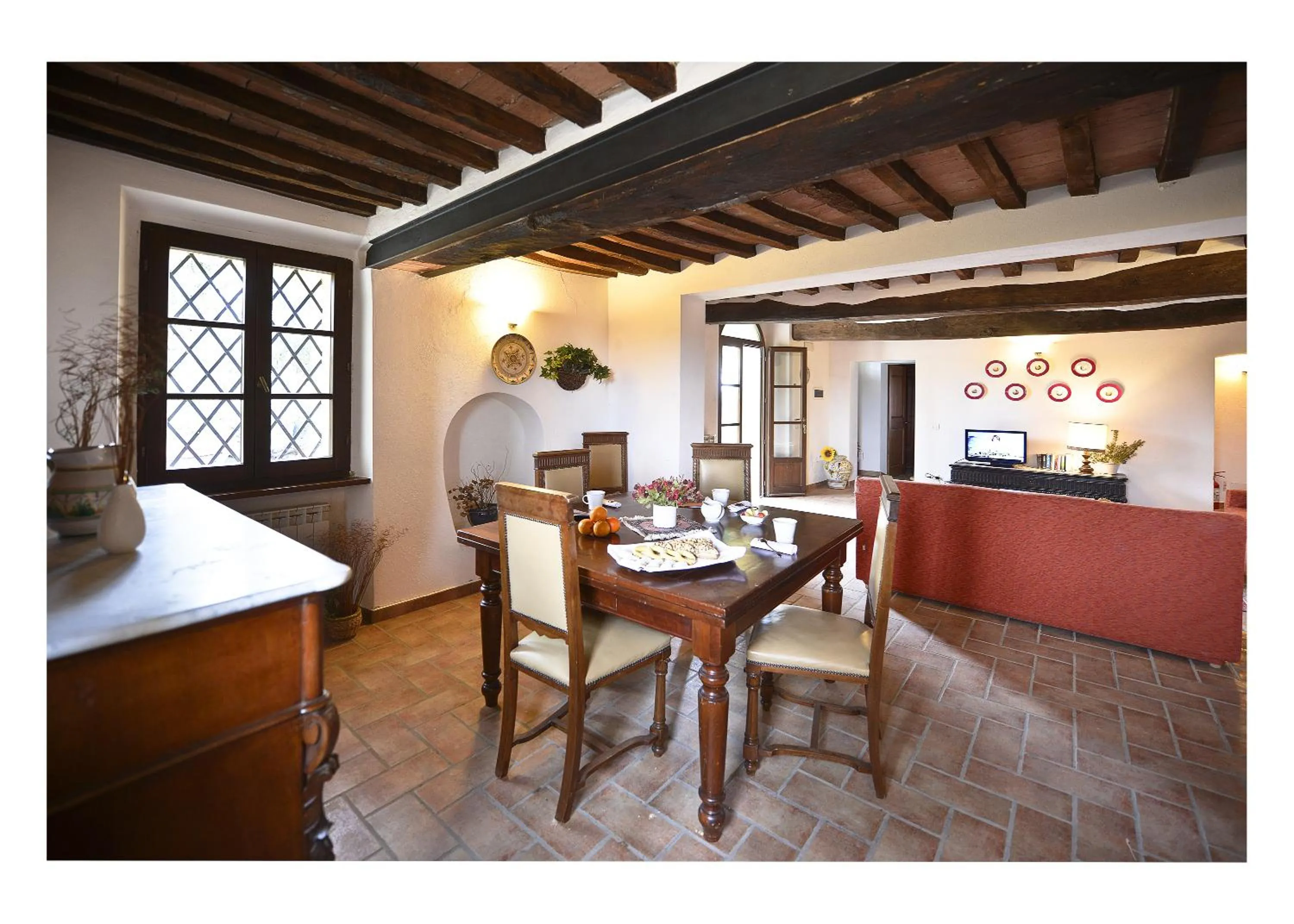 Kitchen or kitchenette in Podere Suvignano
