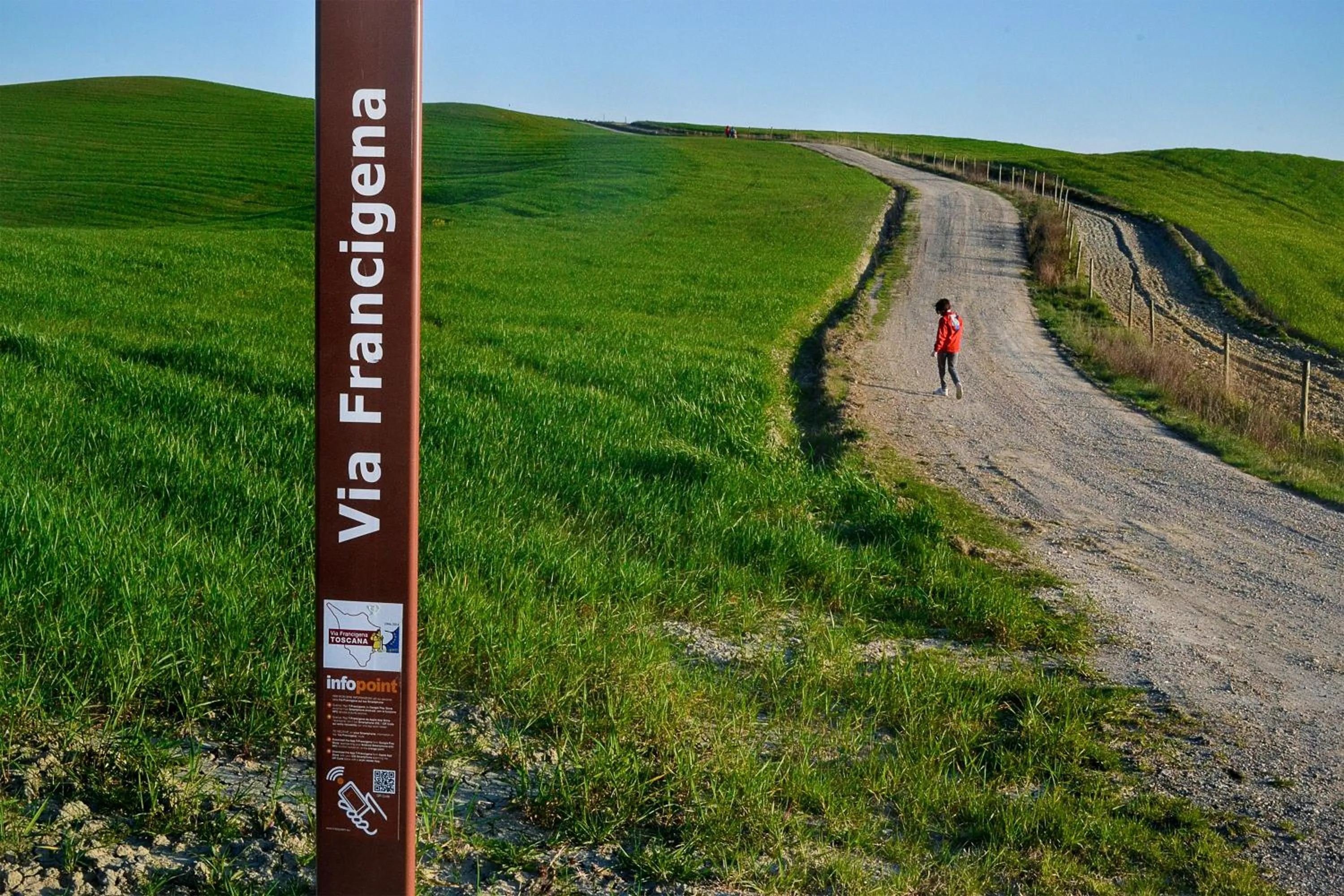 Hiking in Podere Suvignano