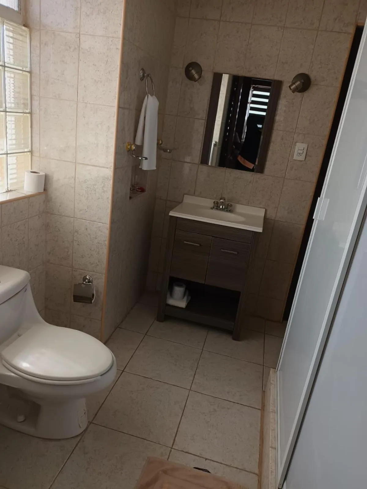 Shower in Hotel Rio Nazas