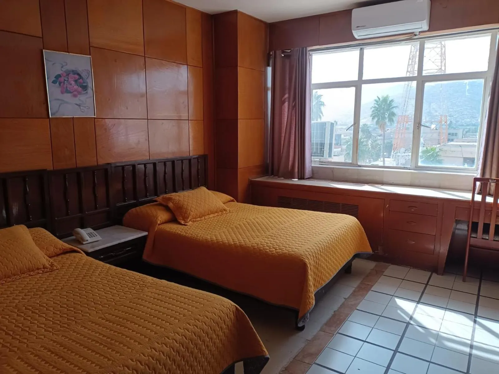 Bed in Hotel Rio Nazas