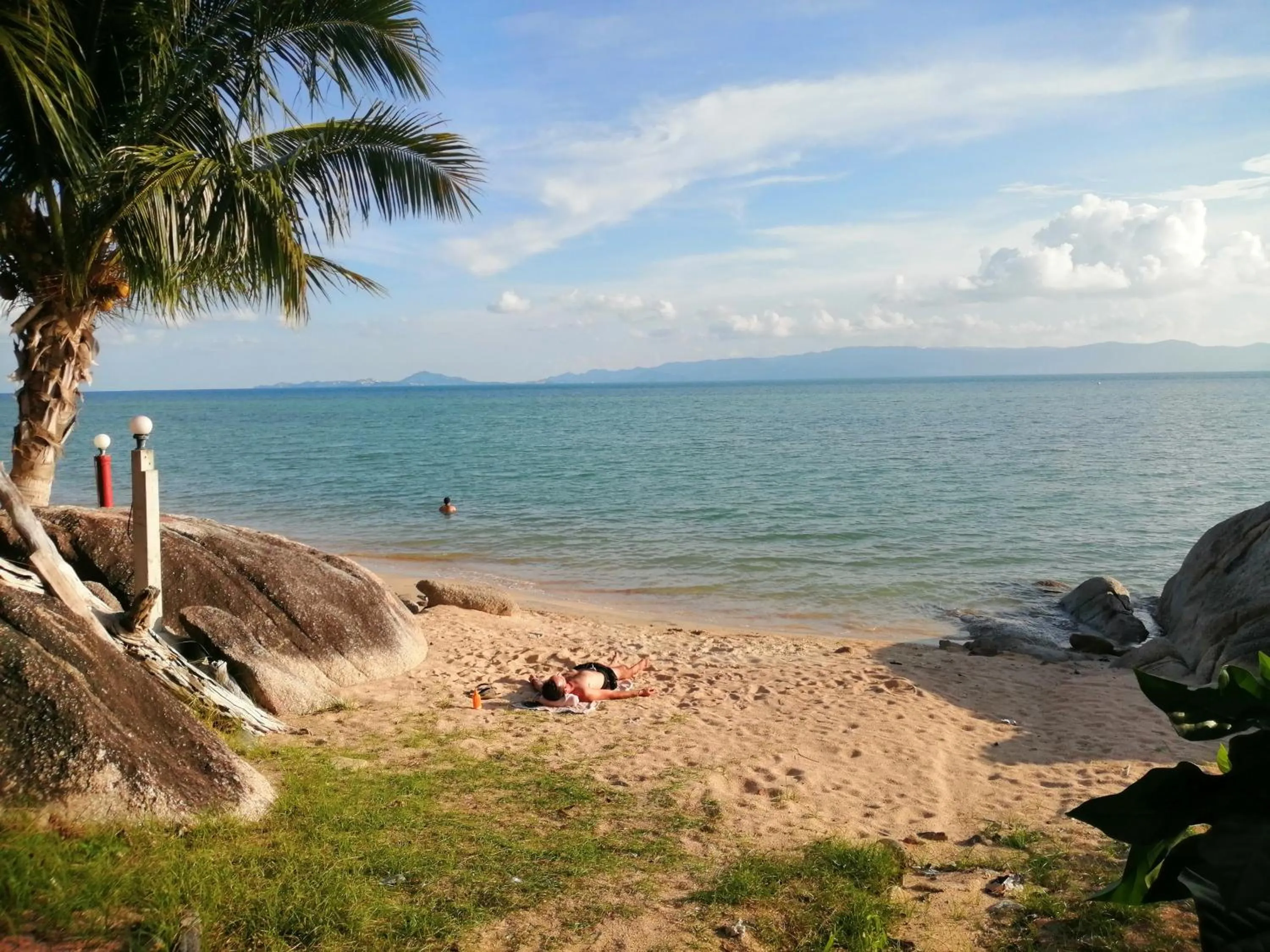 Sea view in Golden Beach Resort Koh Phangan