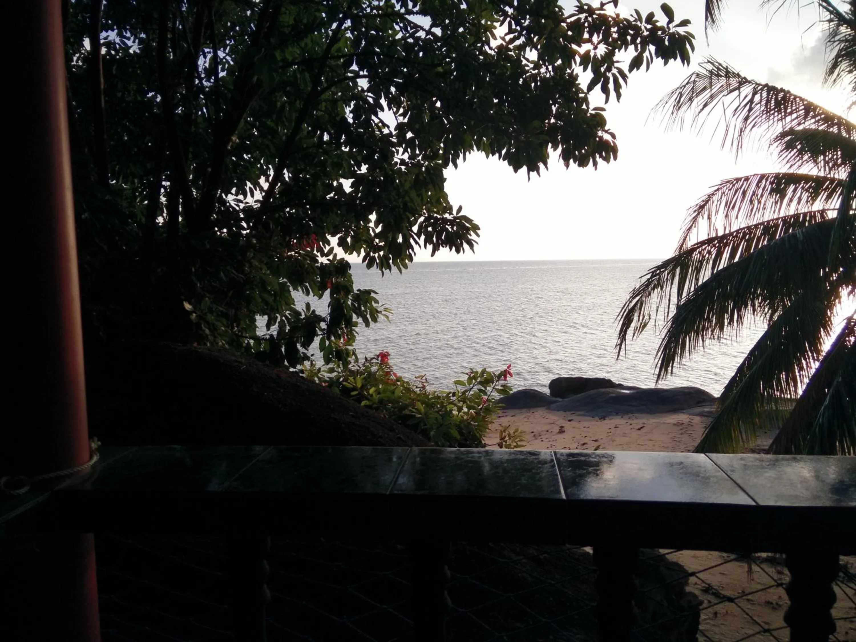 Sea view in Golden Beach Resort Koh Phangan