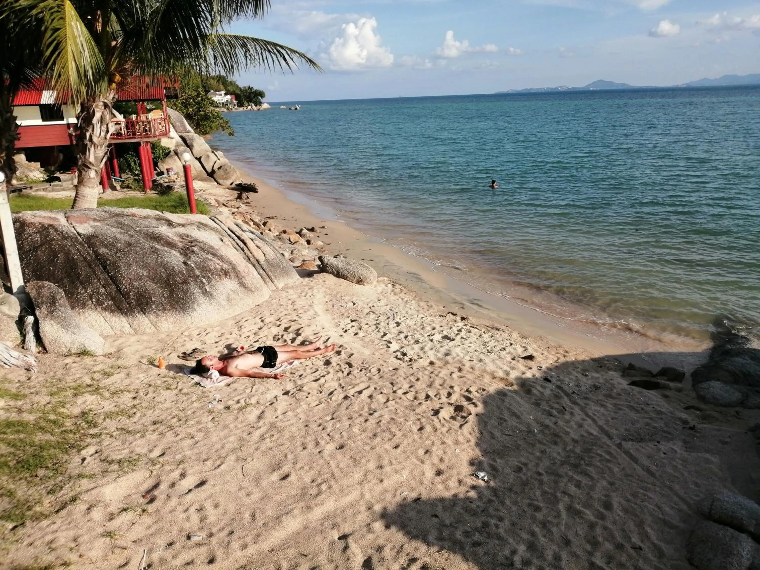 Sea view in Golden Beach Resort Koh Phangan