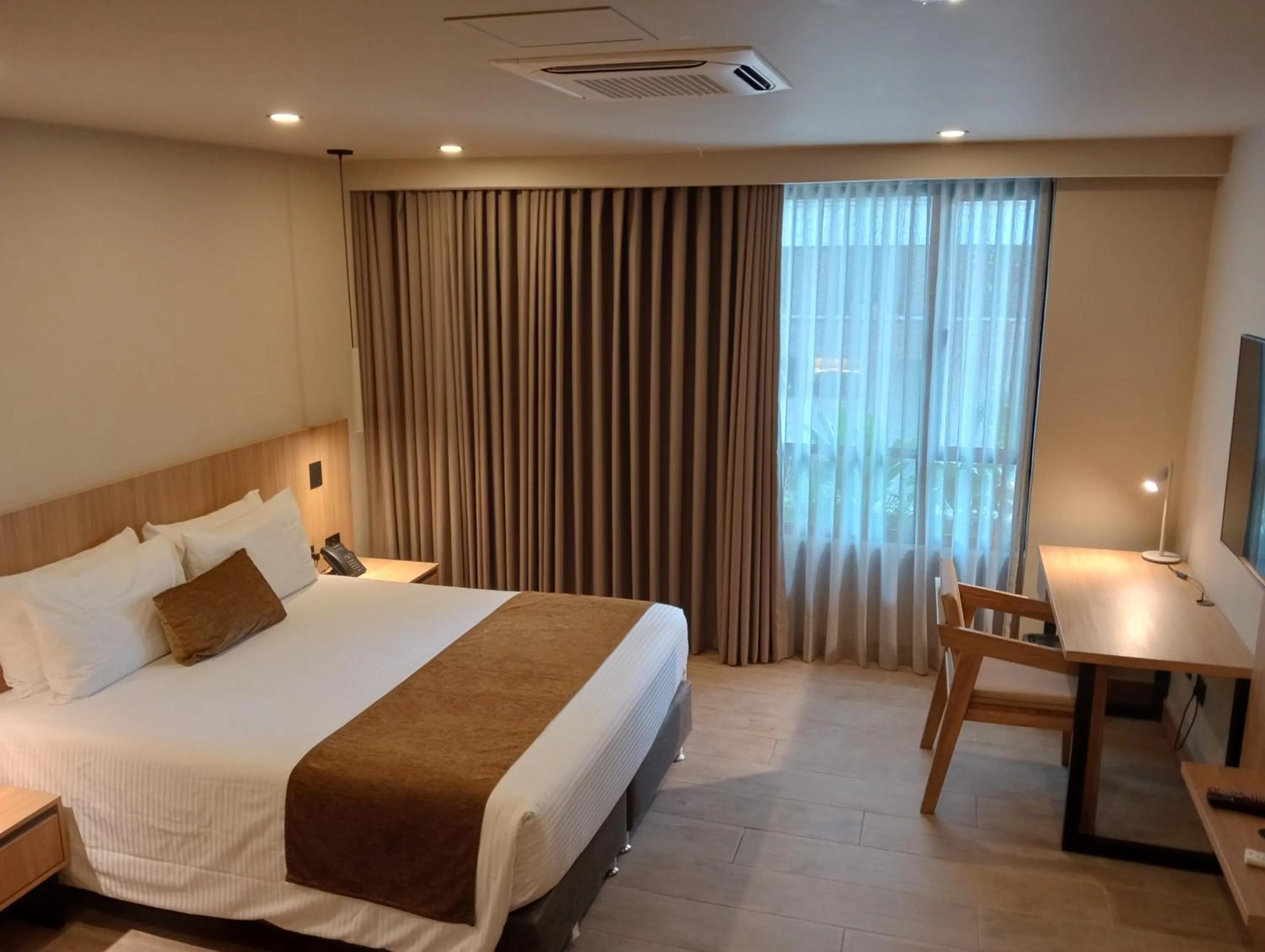 Bed in Hotel Rulay Medellin