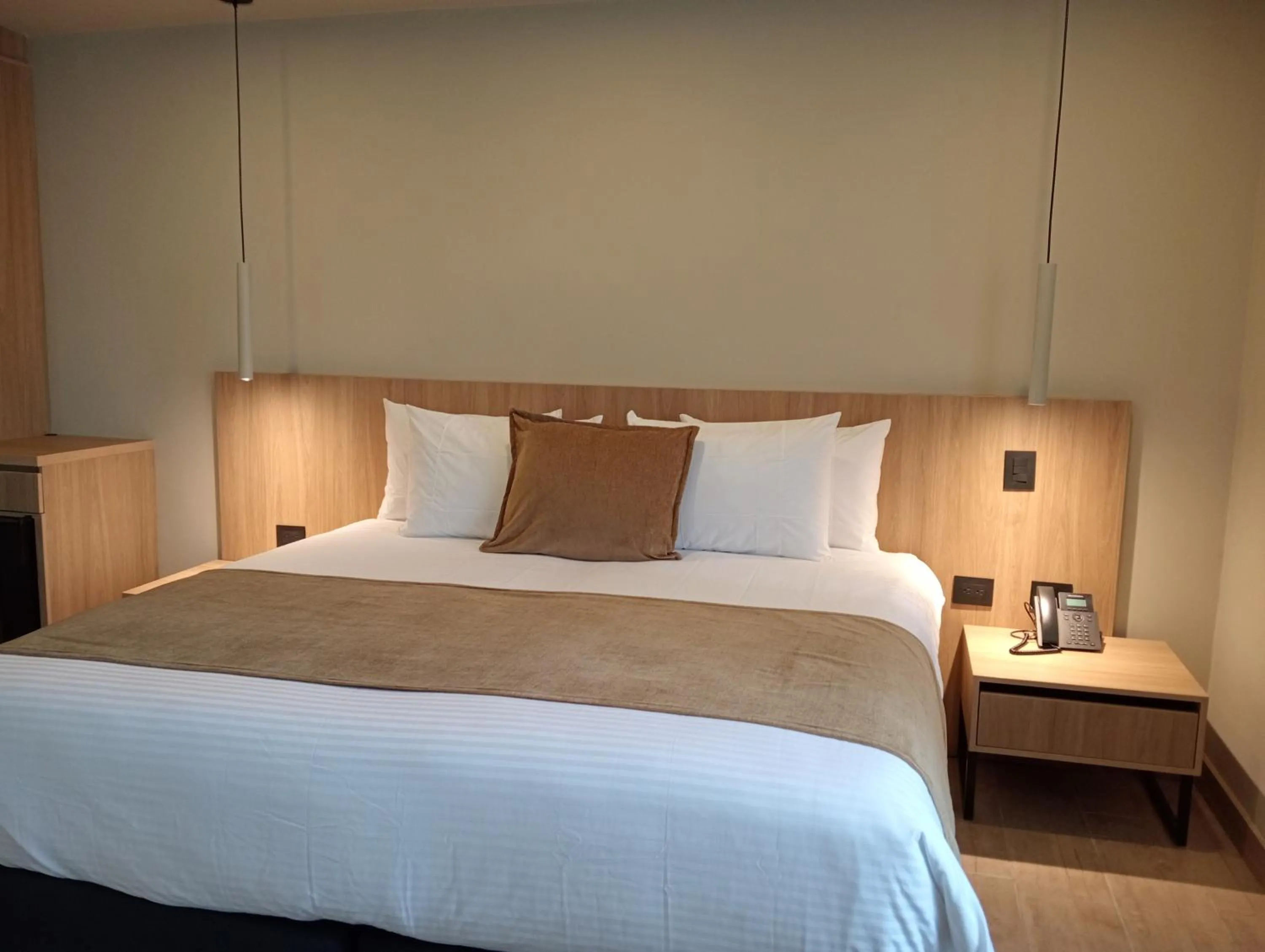 Bed in Hotel Rulay Medellin