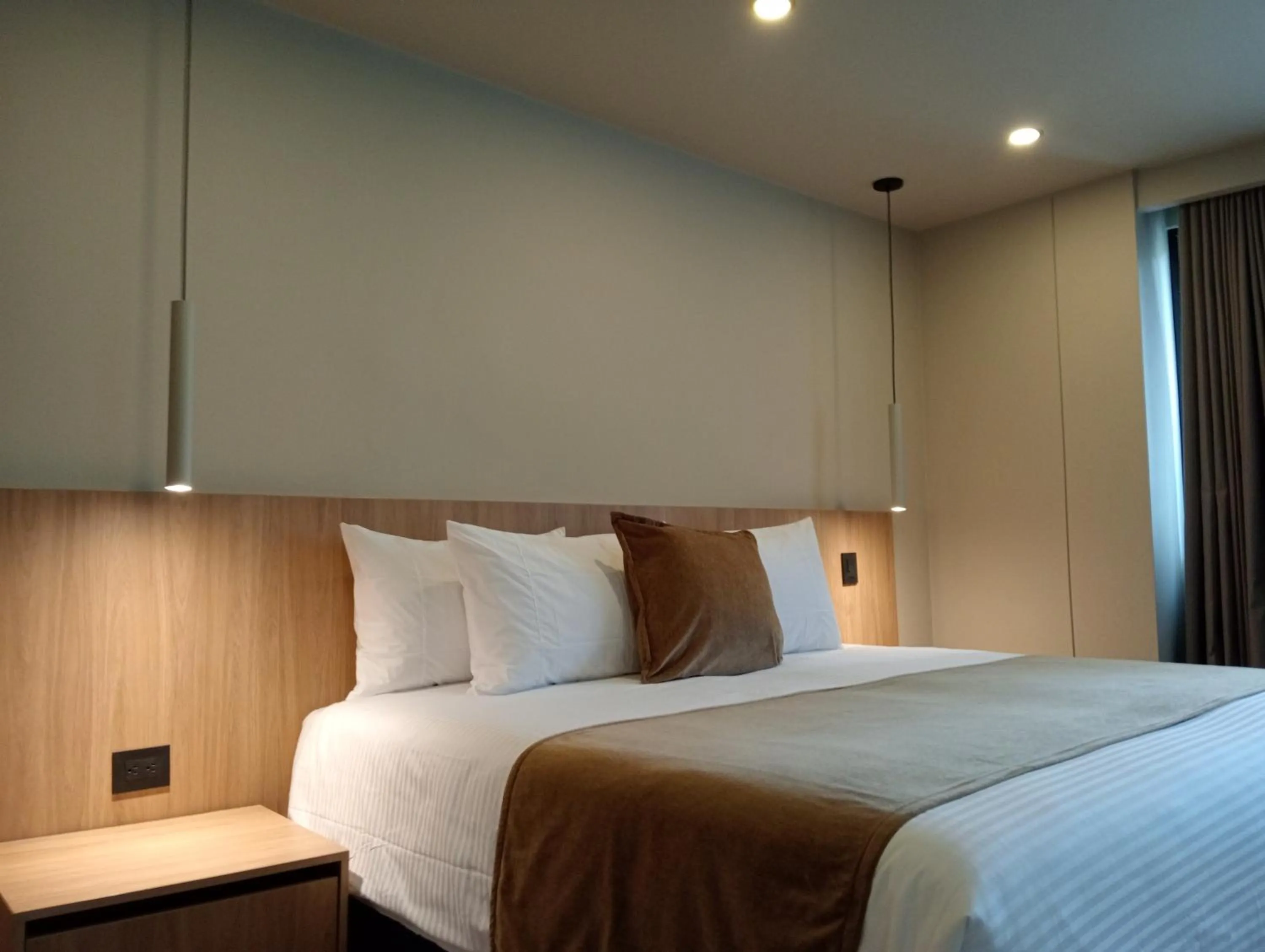 Bed in Hotel Rulay Medellin