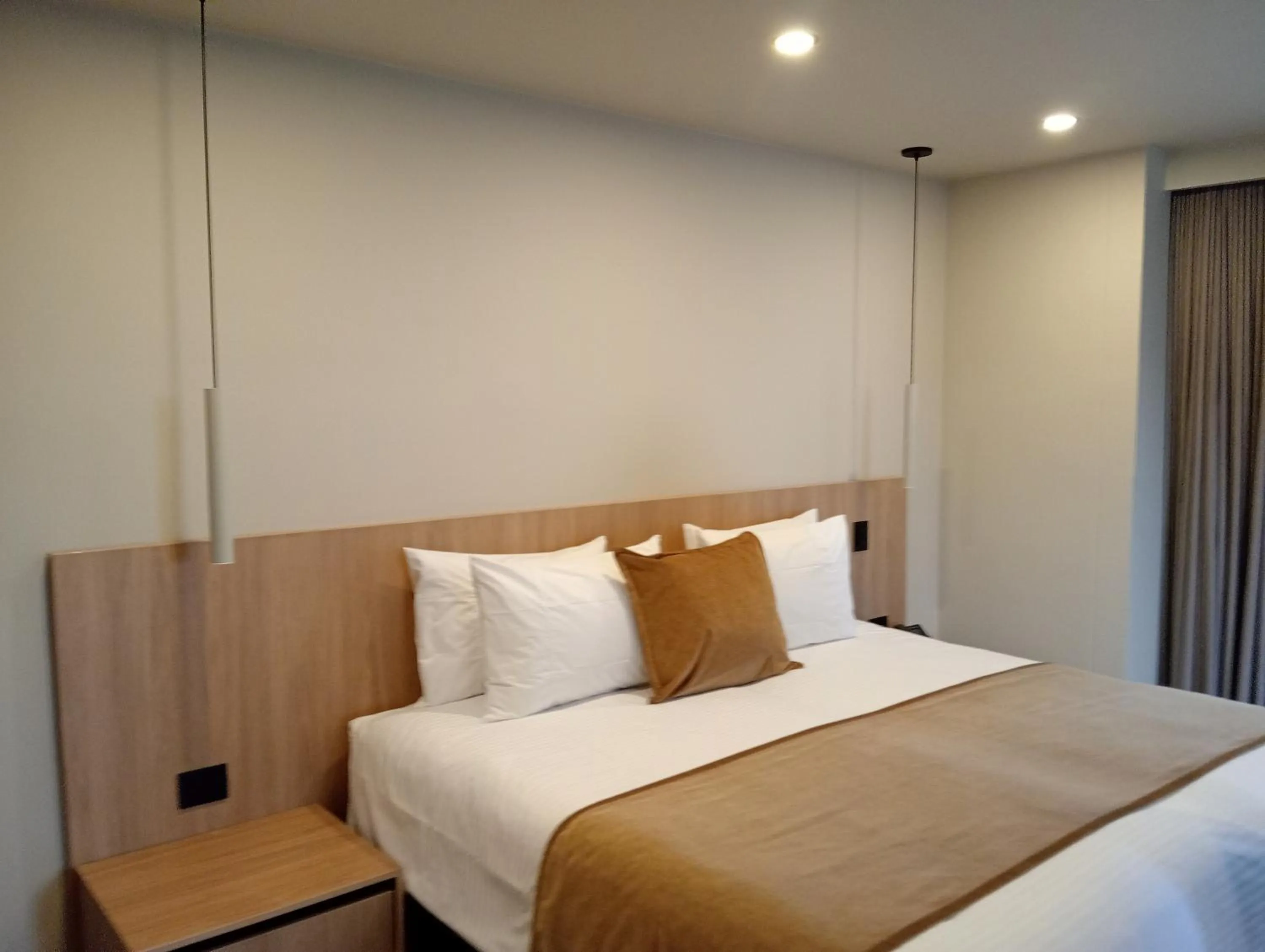 Bed in Hotel Rulay Medellin