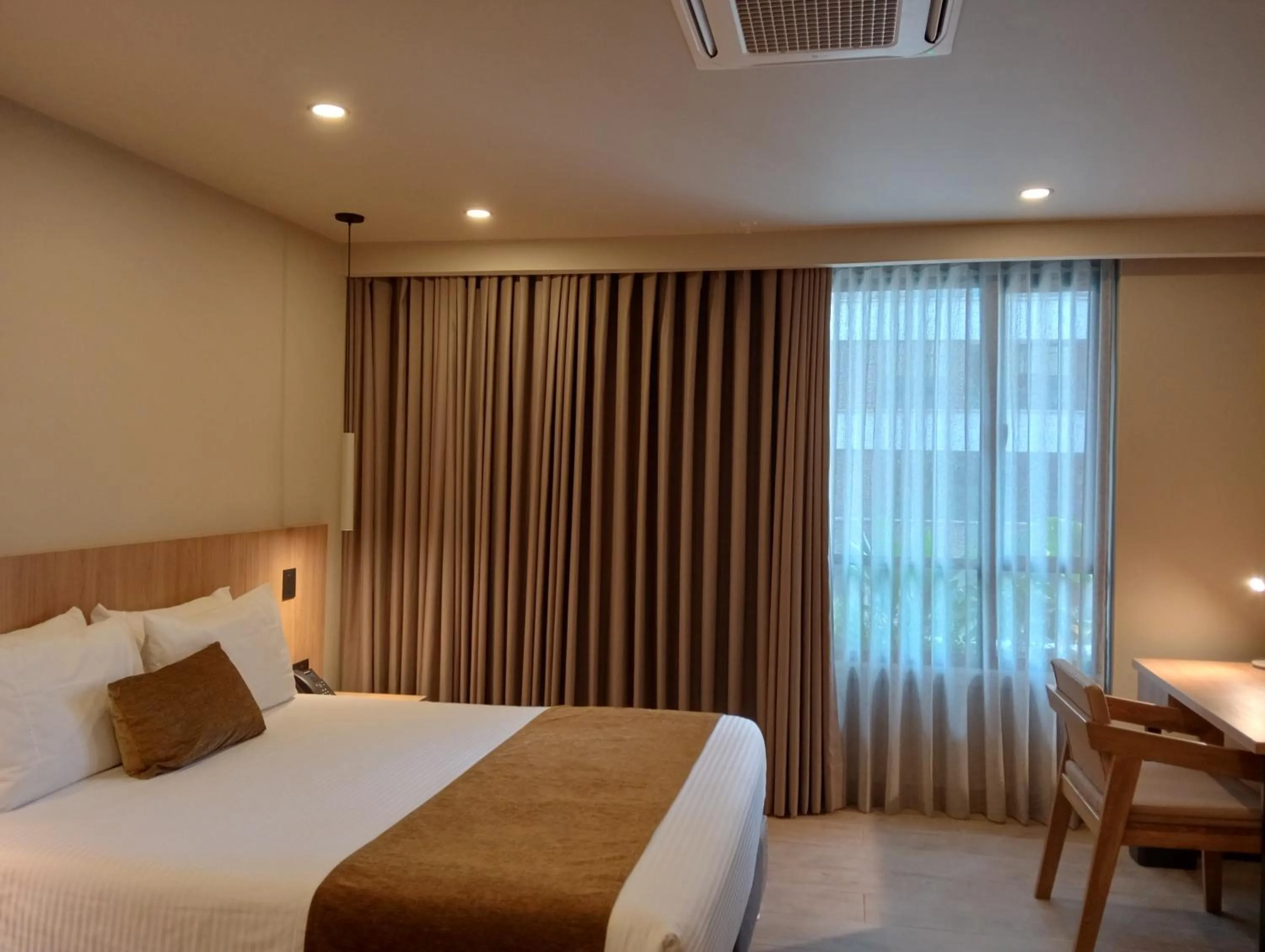 Bed in Hotel Rulay Medellin