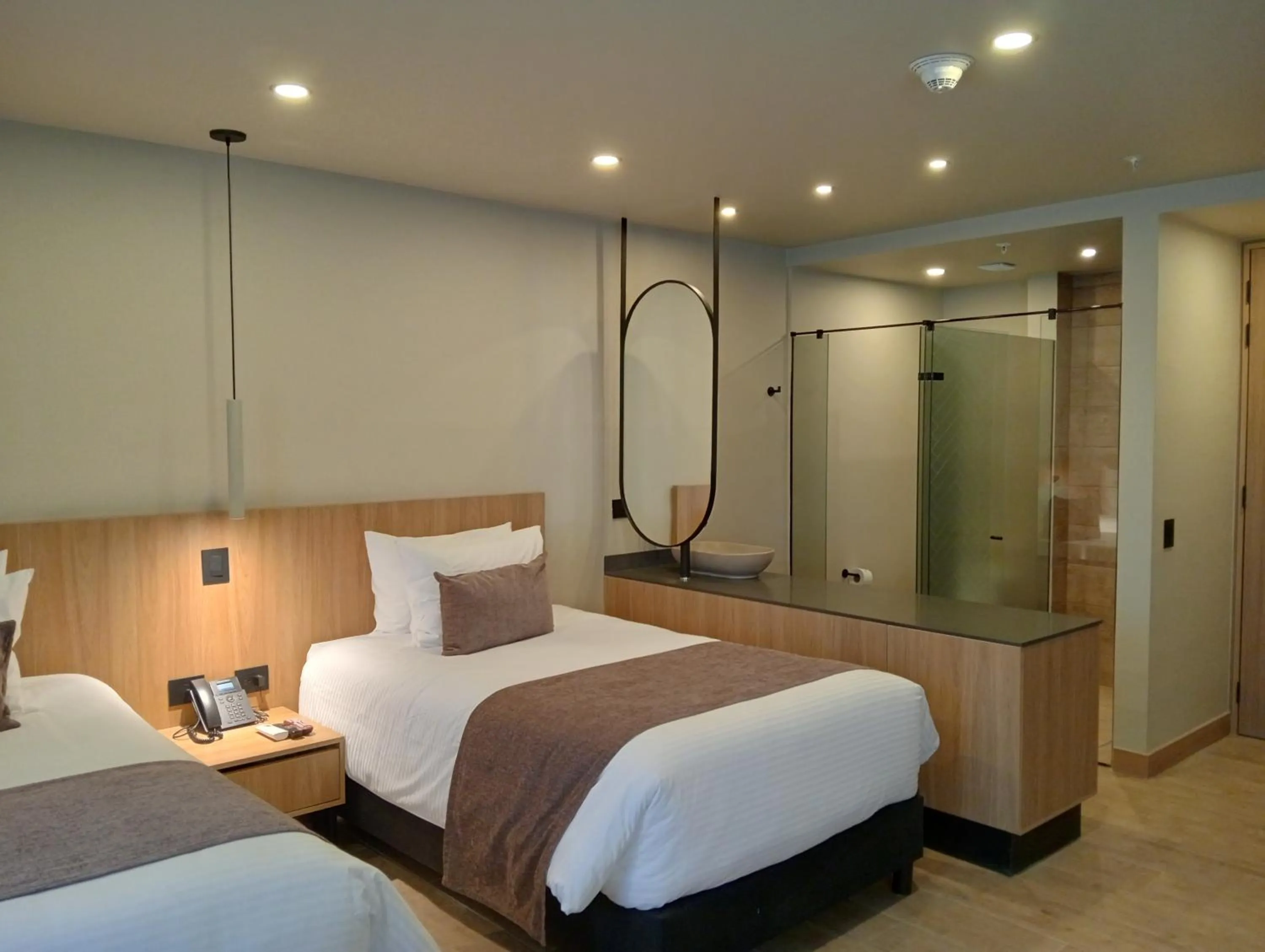 Bedroom, Bed in Hotel Rulay Medellin