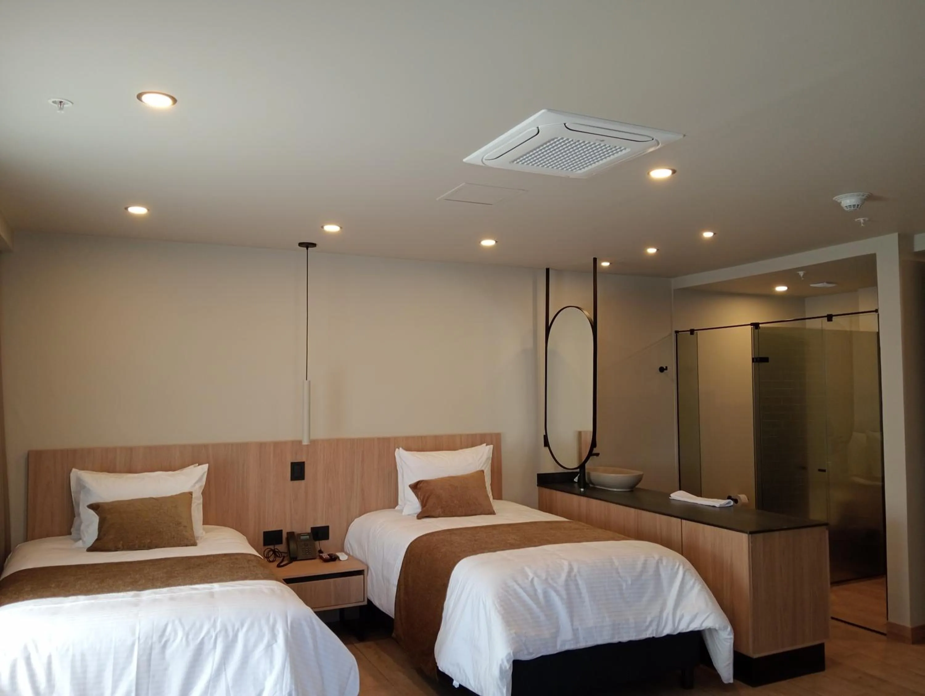 Bed in Hotel Rulay Medellin