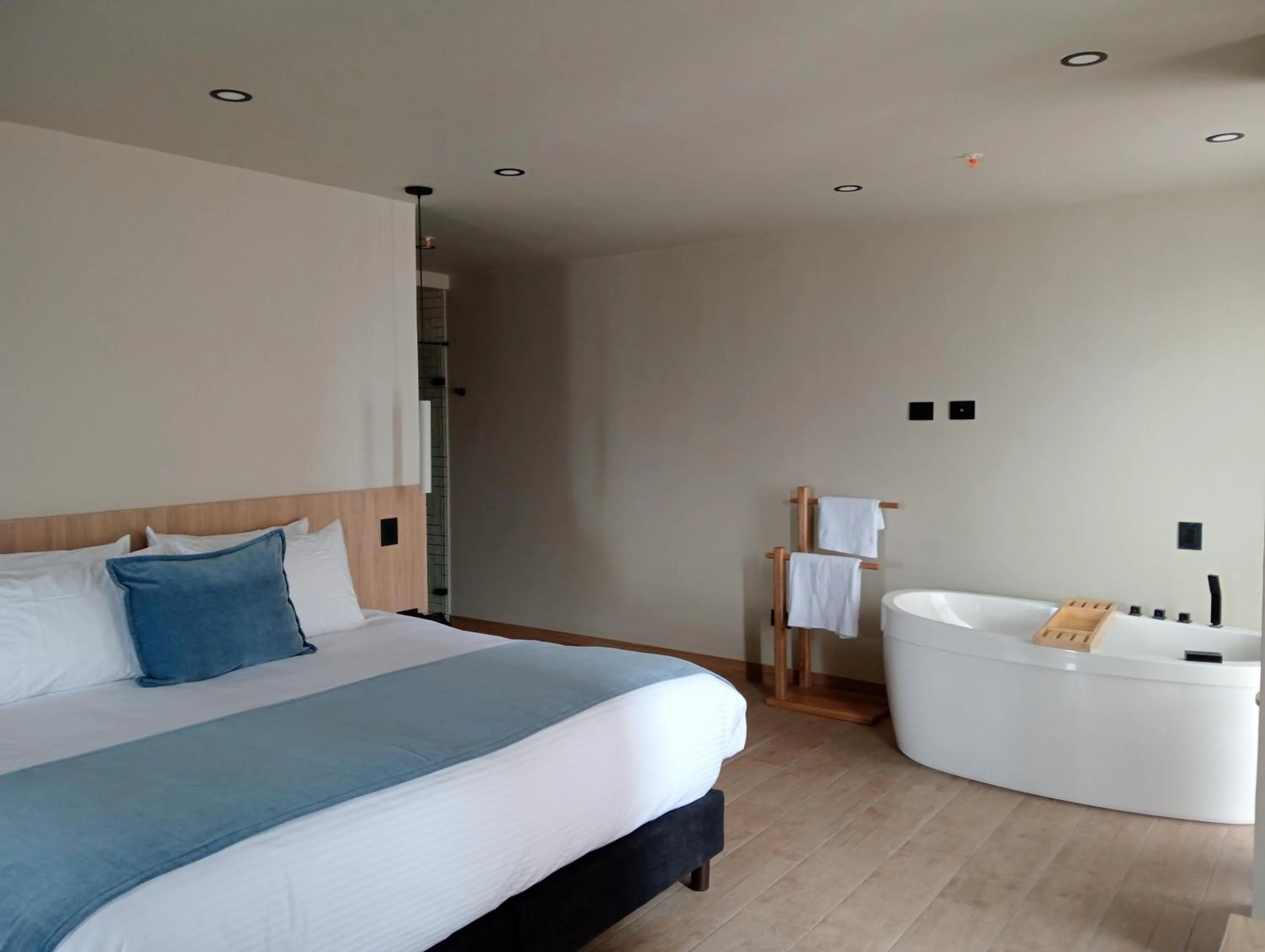 Bed in Hotel Rulay Medellin