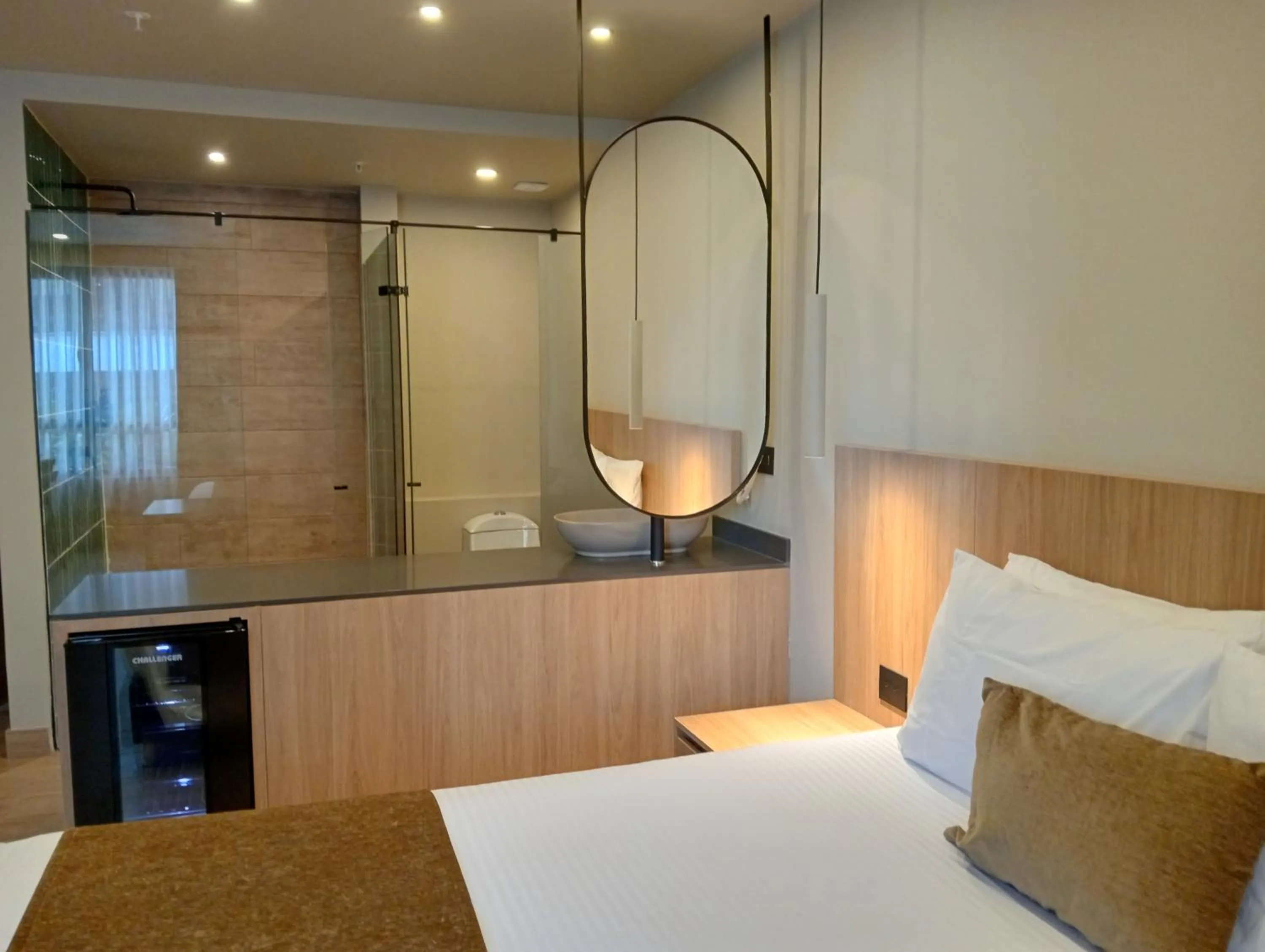 Bed in Hotel Rulay Medellin