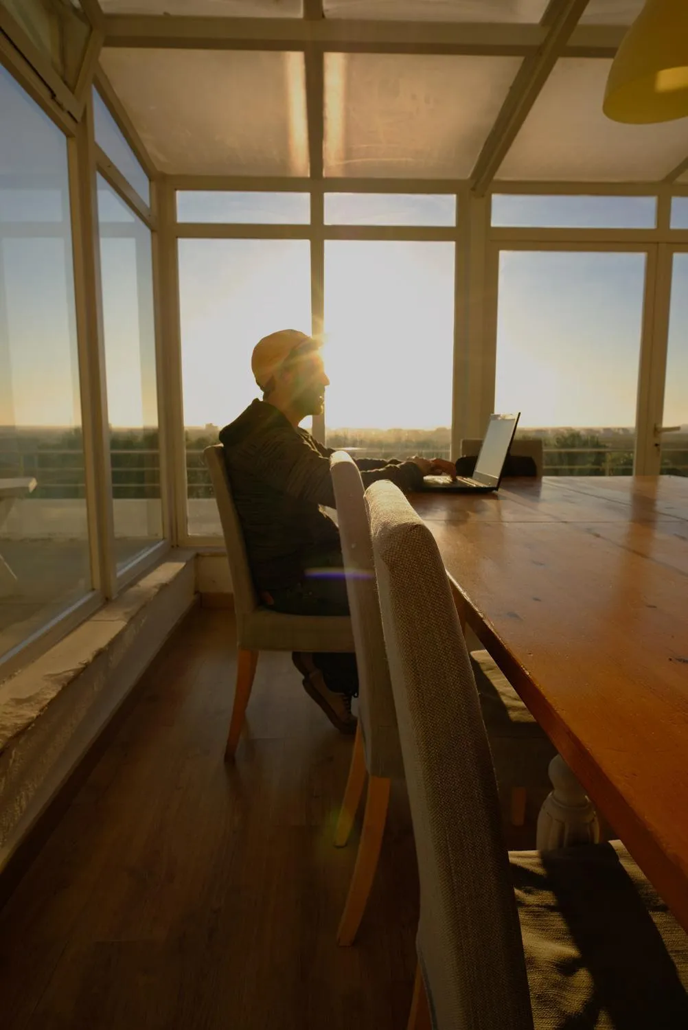 Sunset in FreeSurfCamp