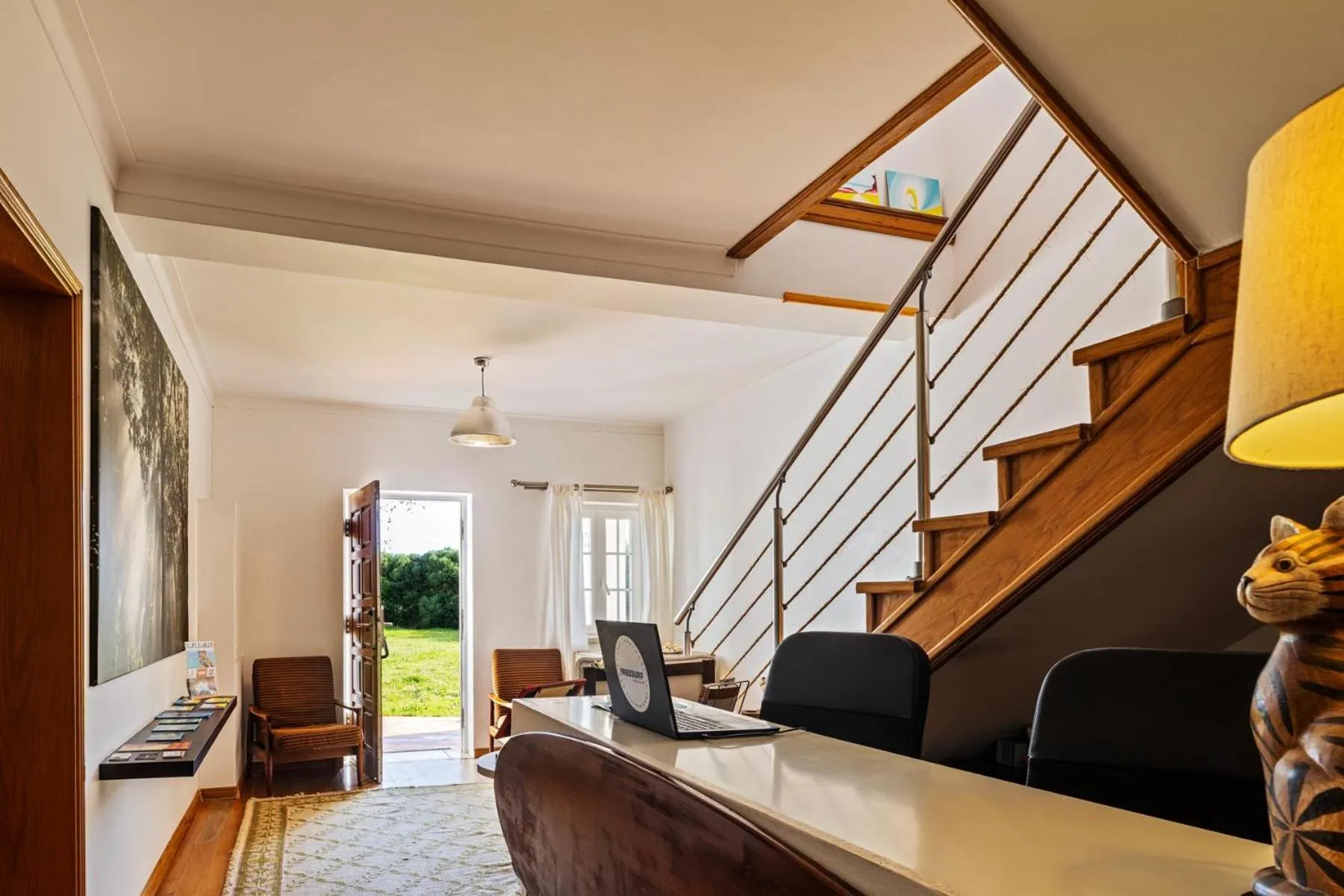 Lobby or reception in FreeSurfCamp