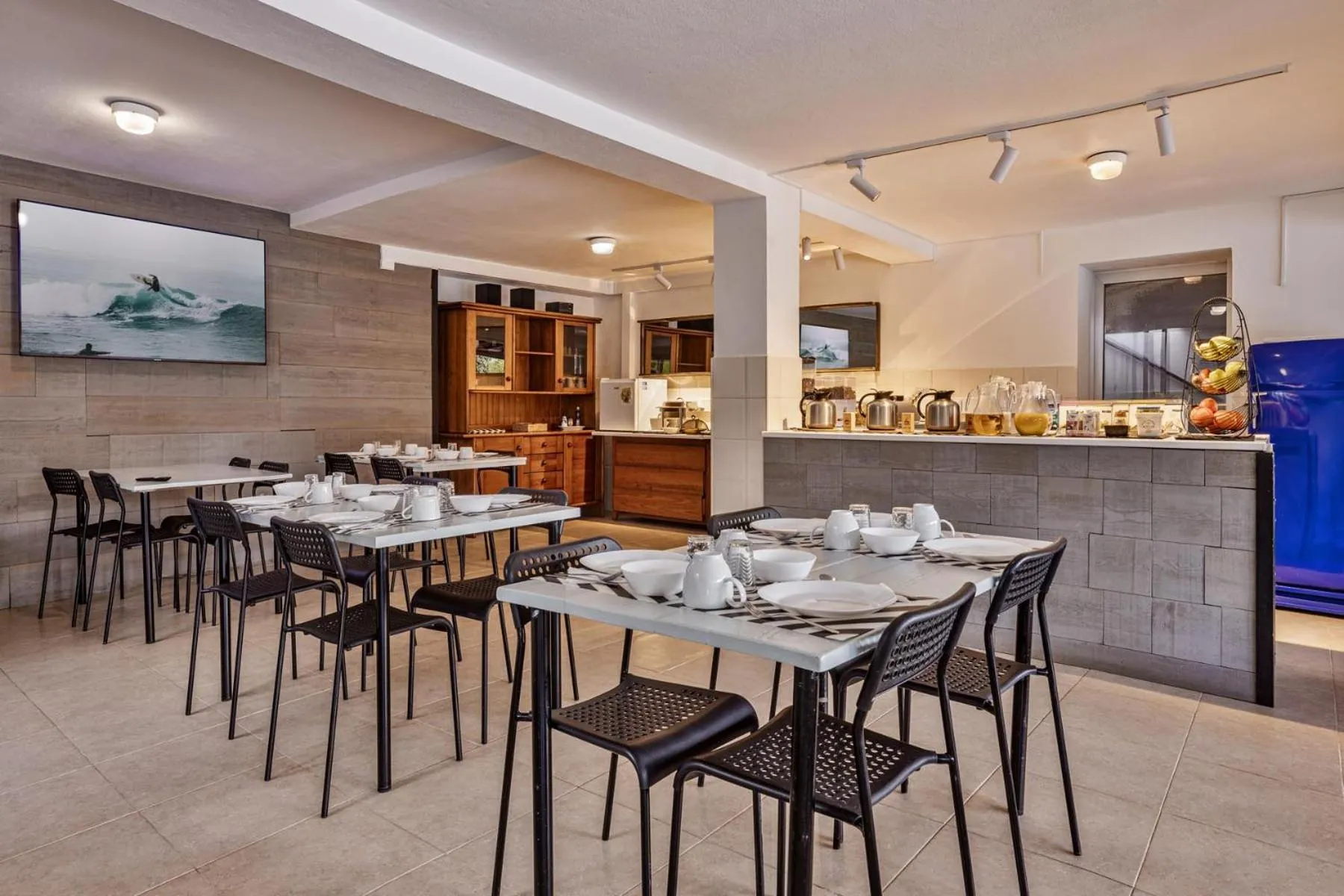 Coffee/tea facilities in FreeSurfCamp