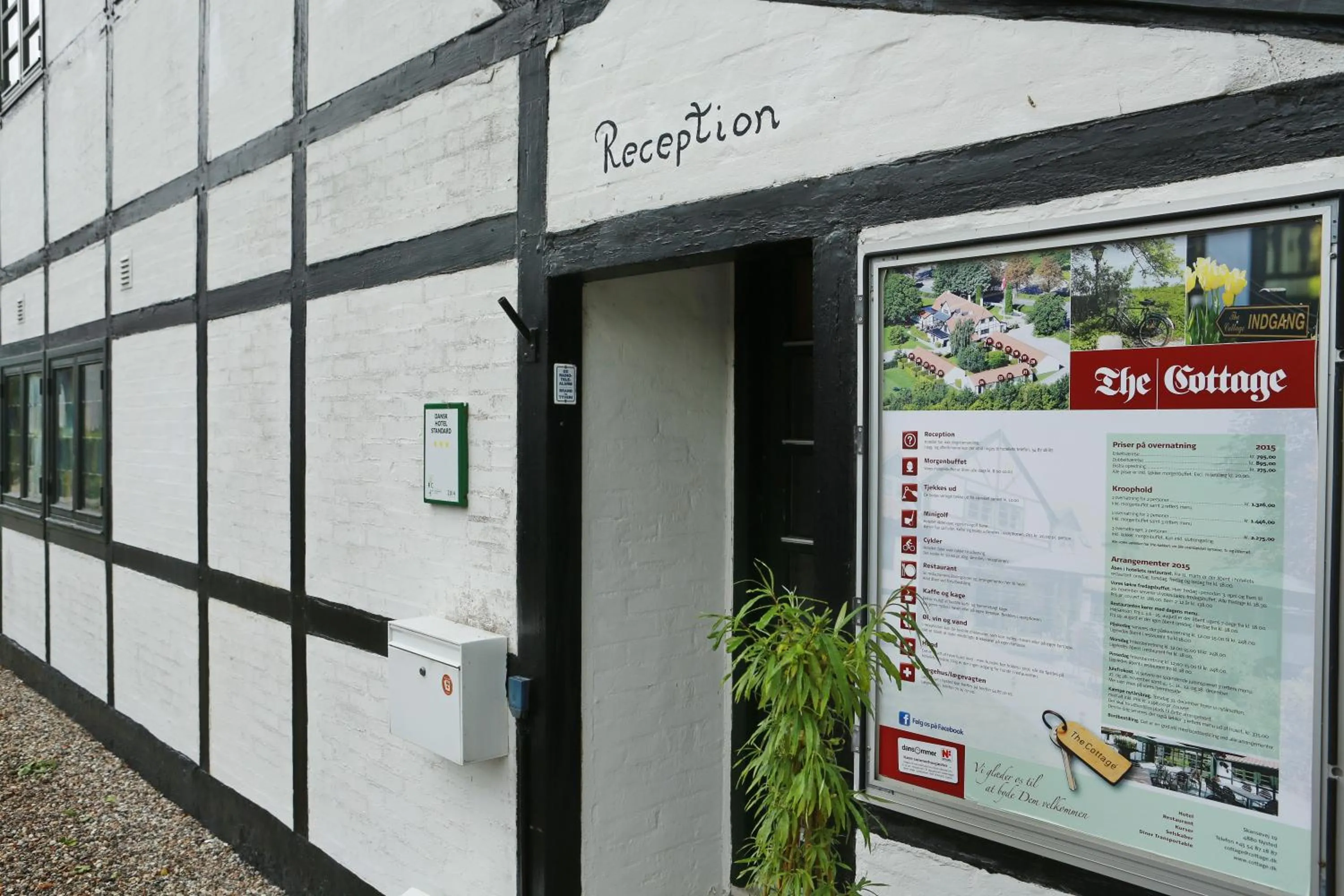 Natural landscape in The Cottage