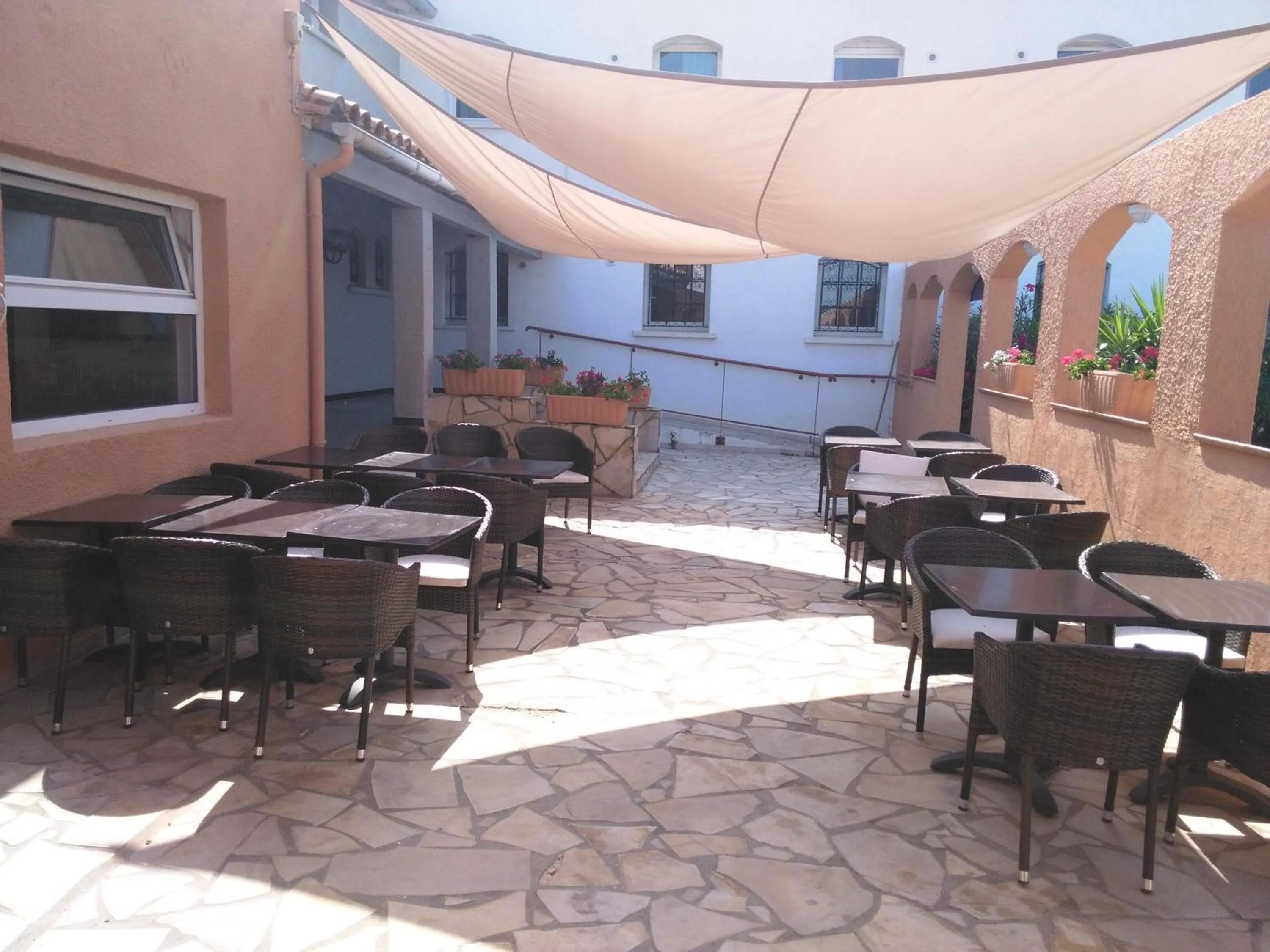 Balcony/Terrace in Hôtel Le Floreal