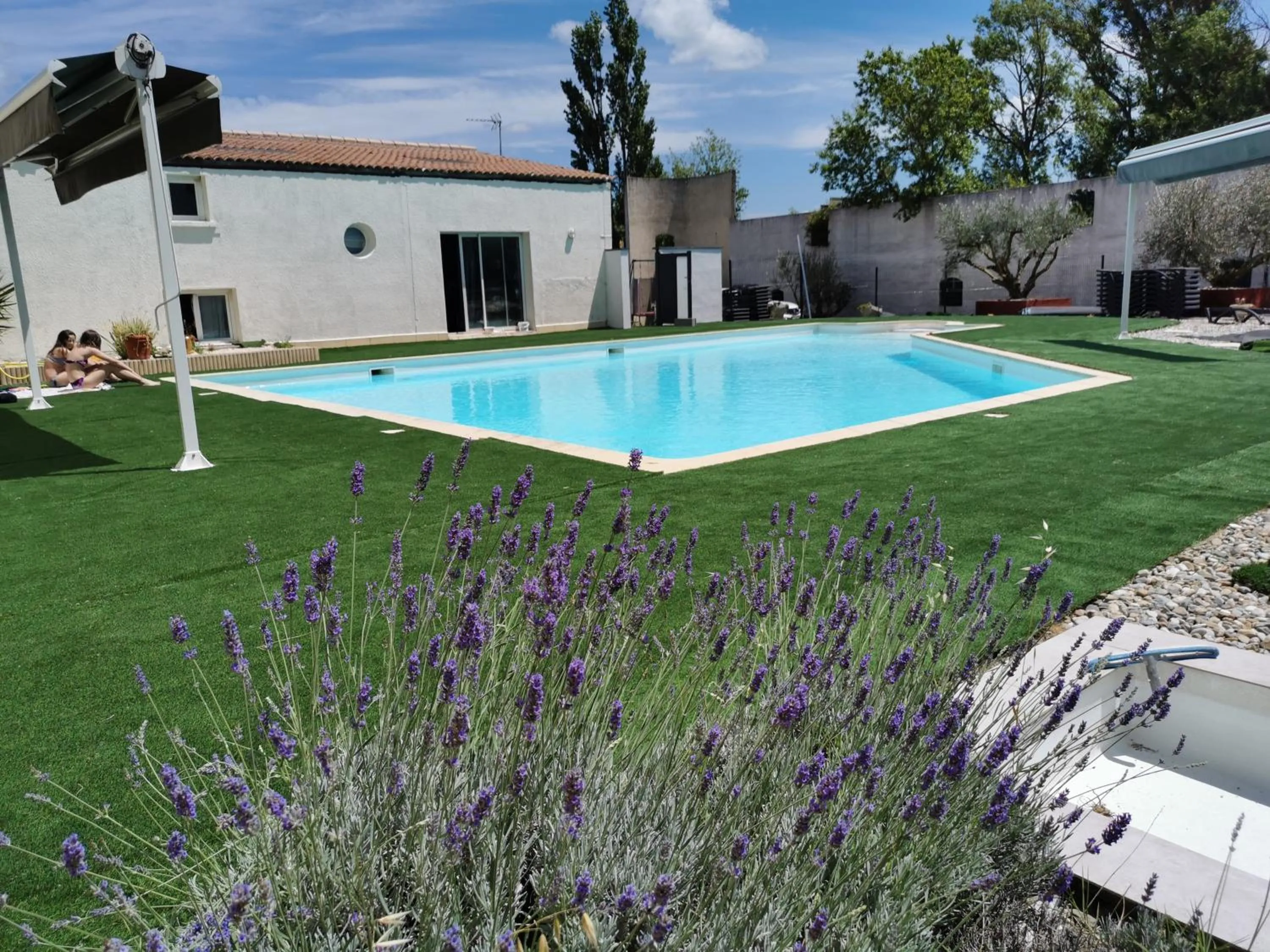 Swimming pool in Hôtel Le Floreal