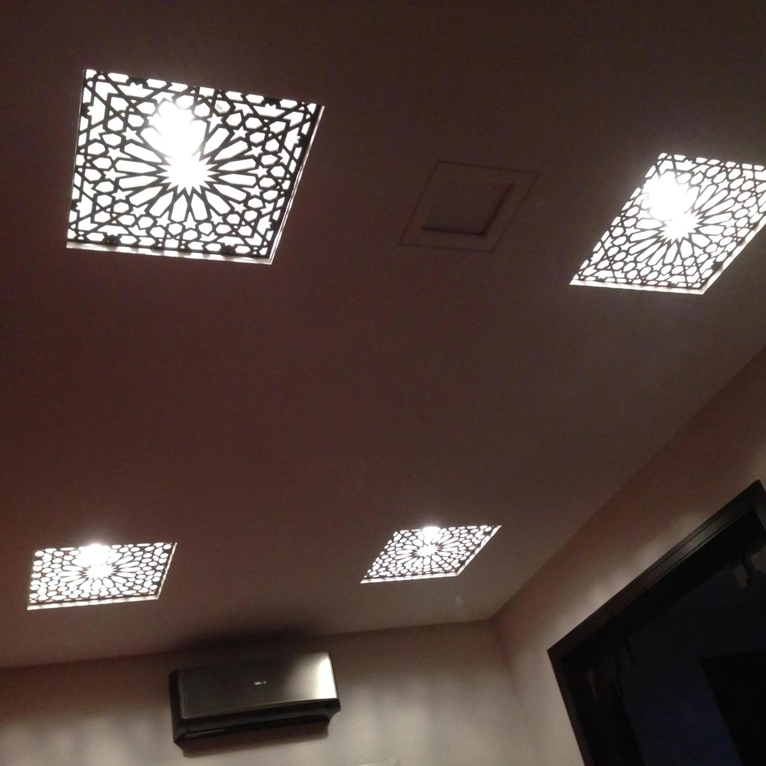 Decorative detail in Rabat Apartments