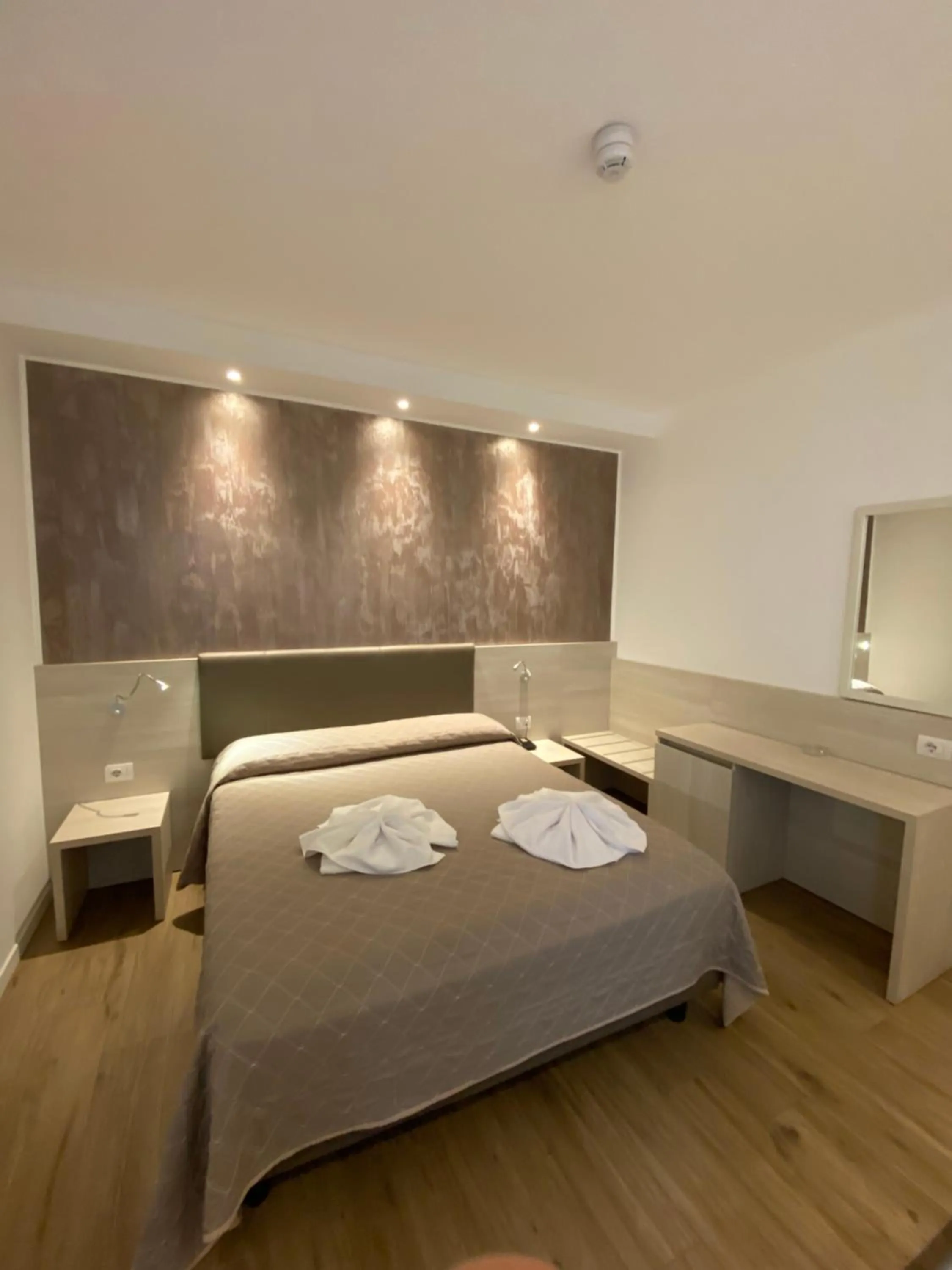 Bed in Hotel ALDEBARAN