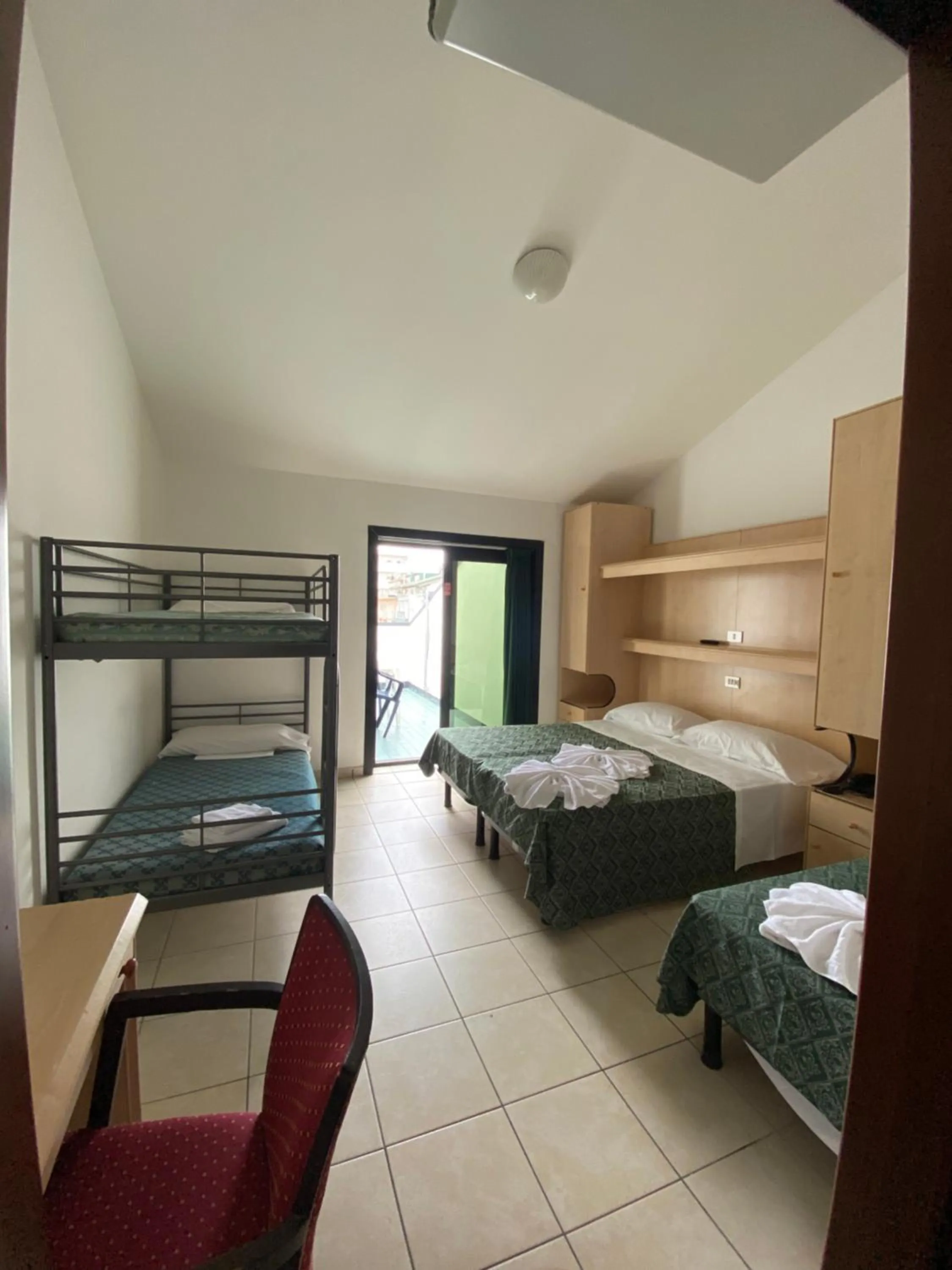 Bed in Hotel ALDEBARAN