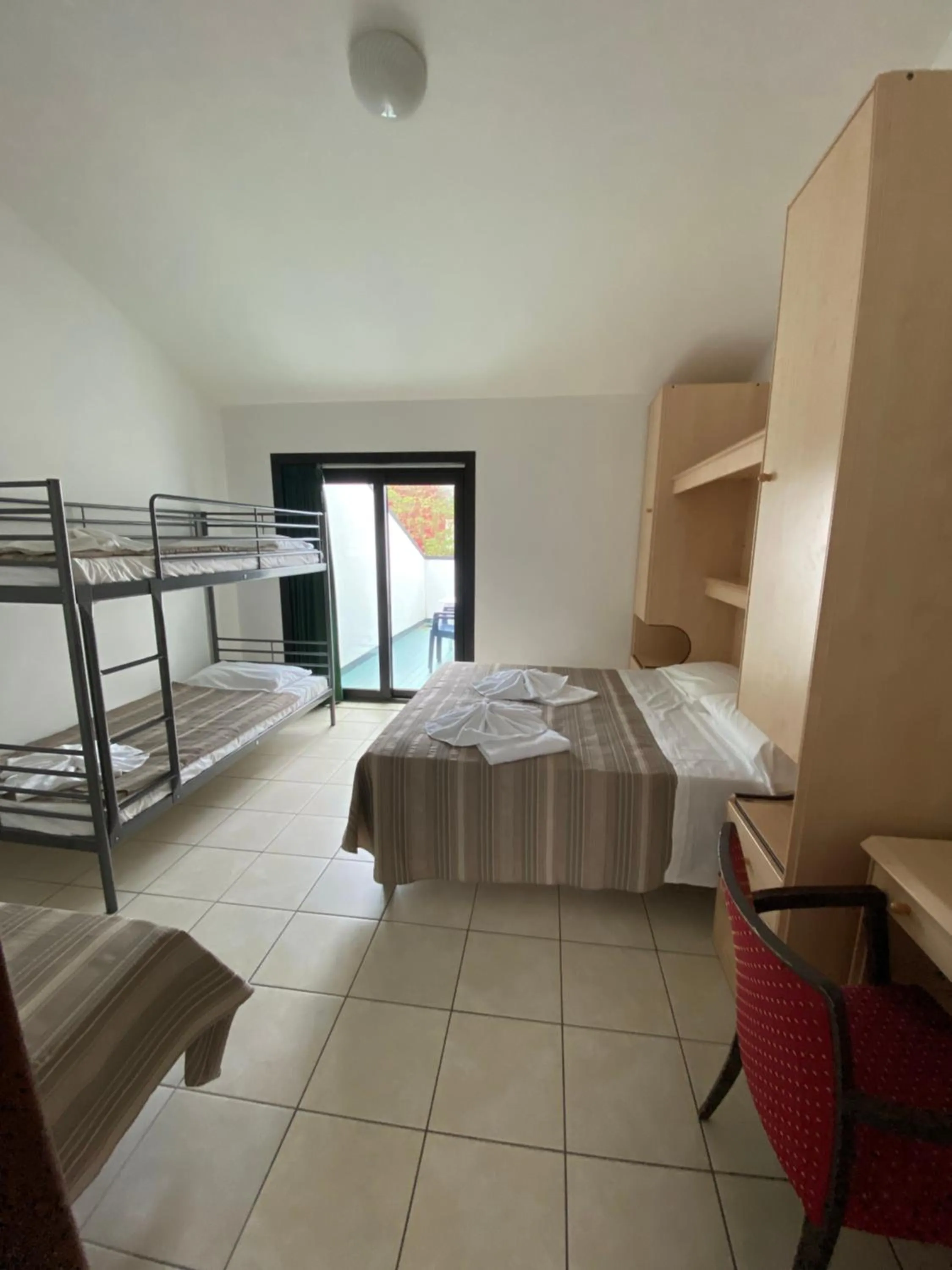 Bed in Hotel ALDEBARAN