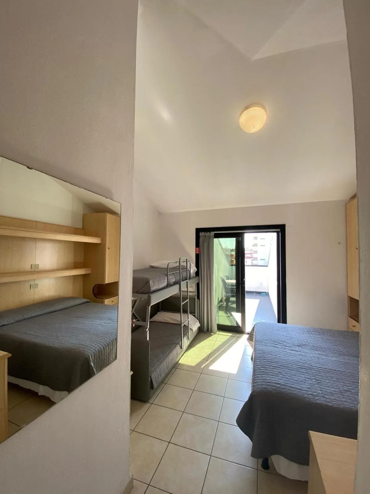 Bed in Hotel ALDEBARAN