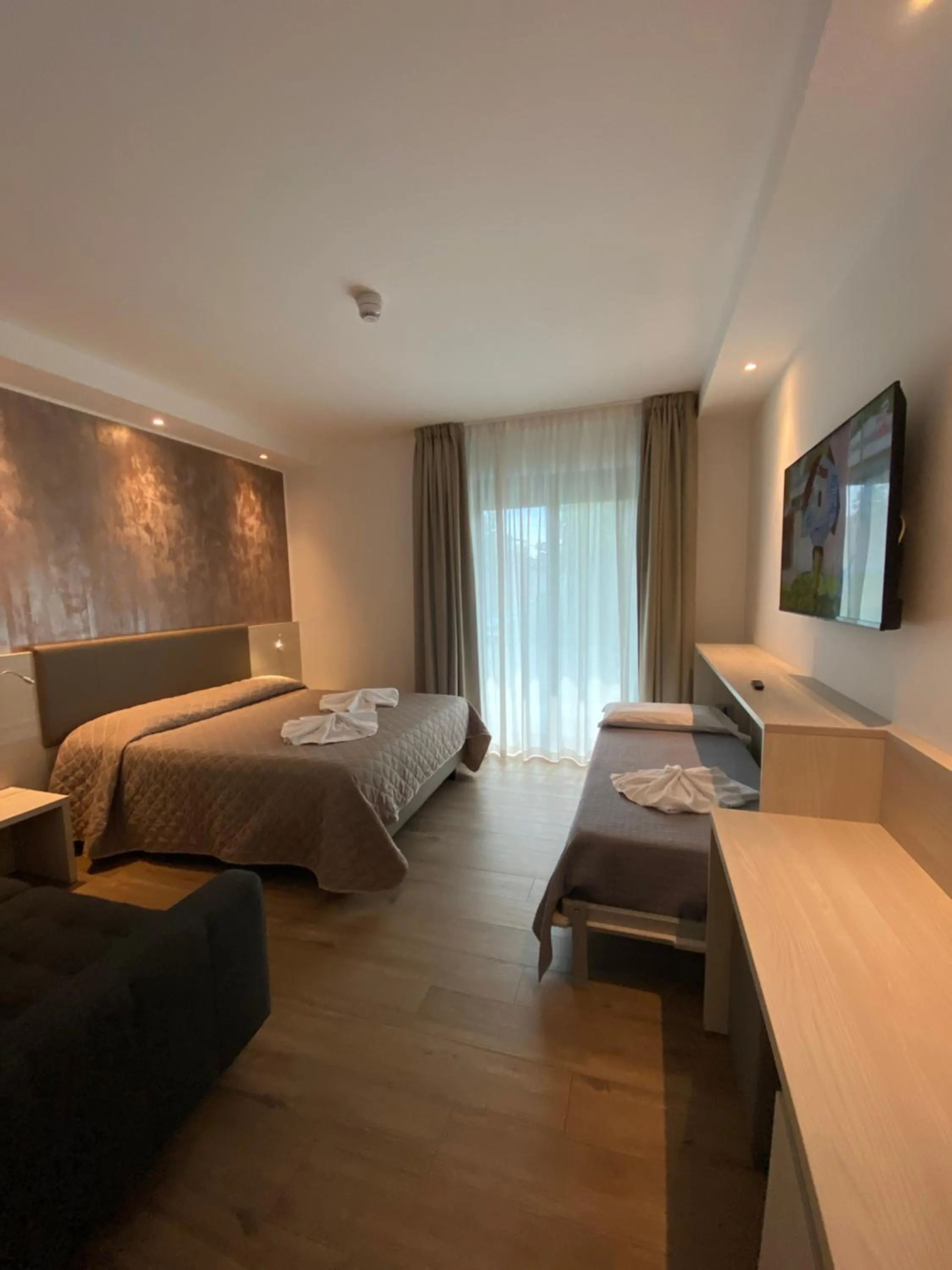 Bed in Hotel ALDEBARAN