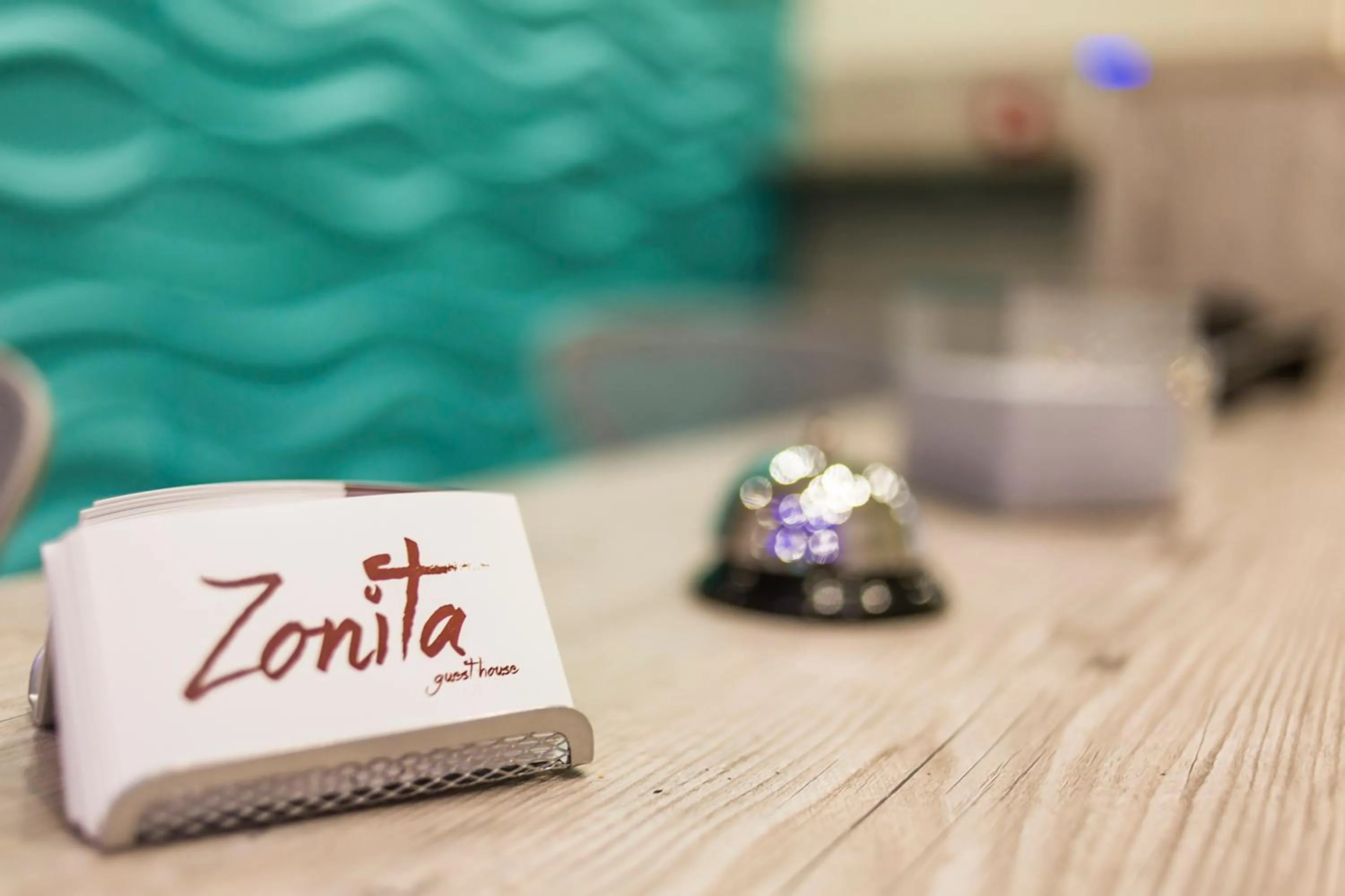 Decorative detail in Zonita Guest House