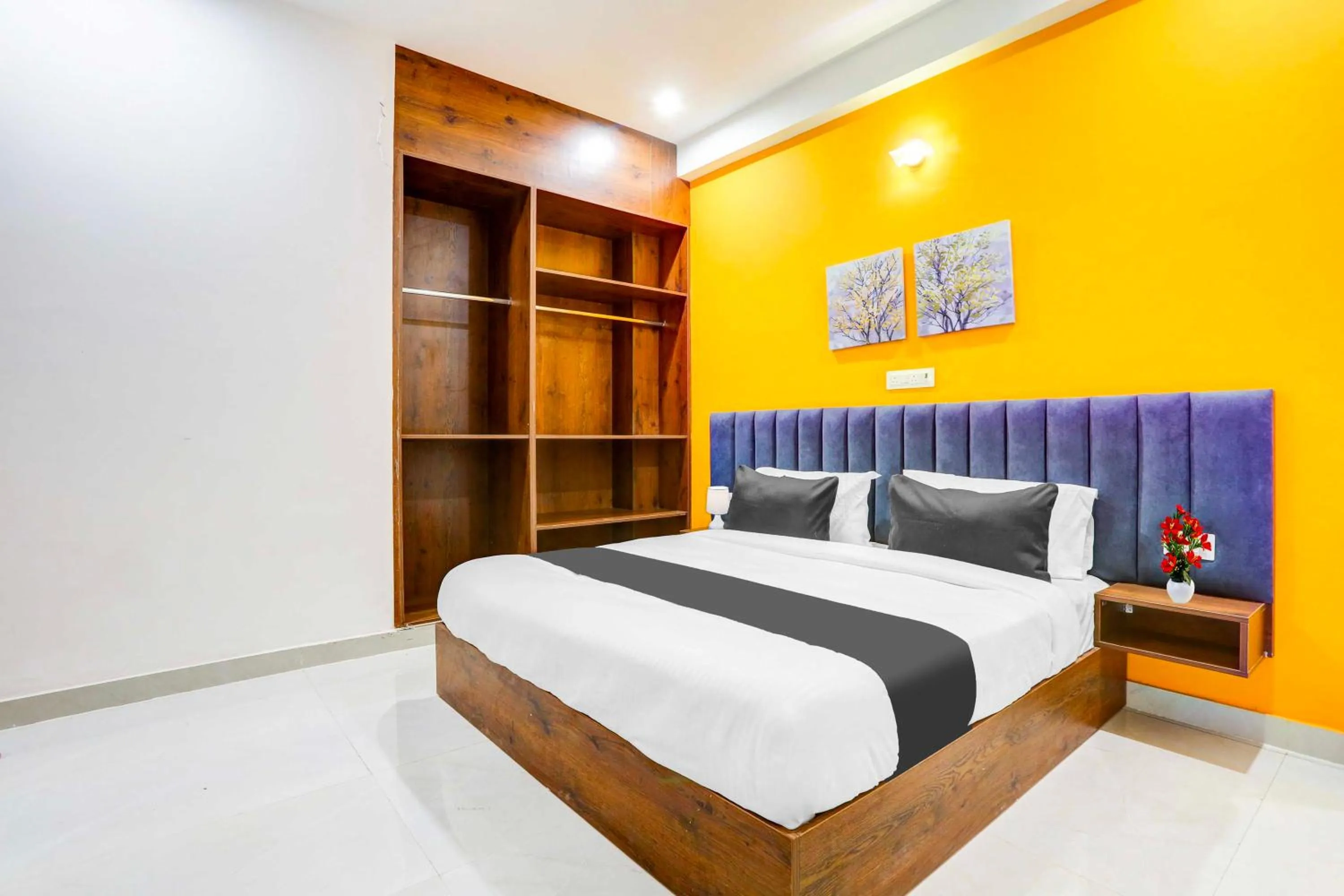 Bedroom, Bed in Townhouse Oak Sector 69 Gurgaon