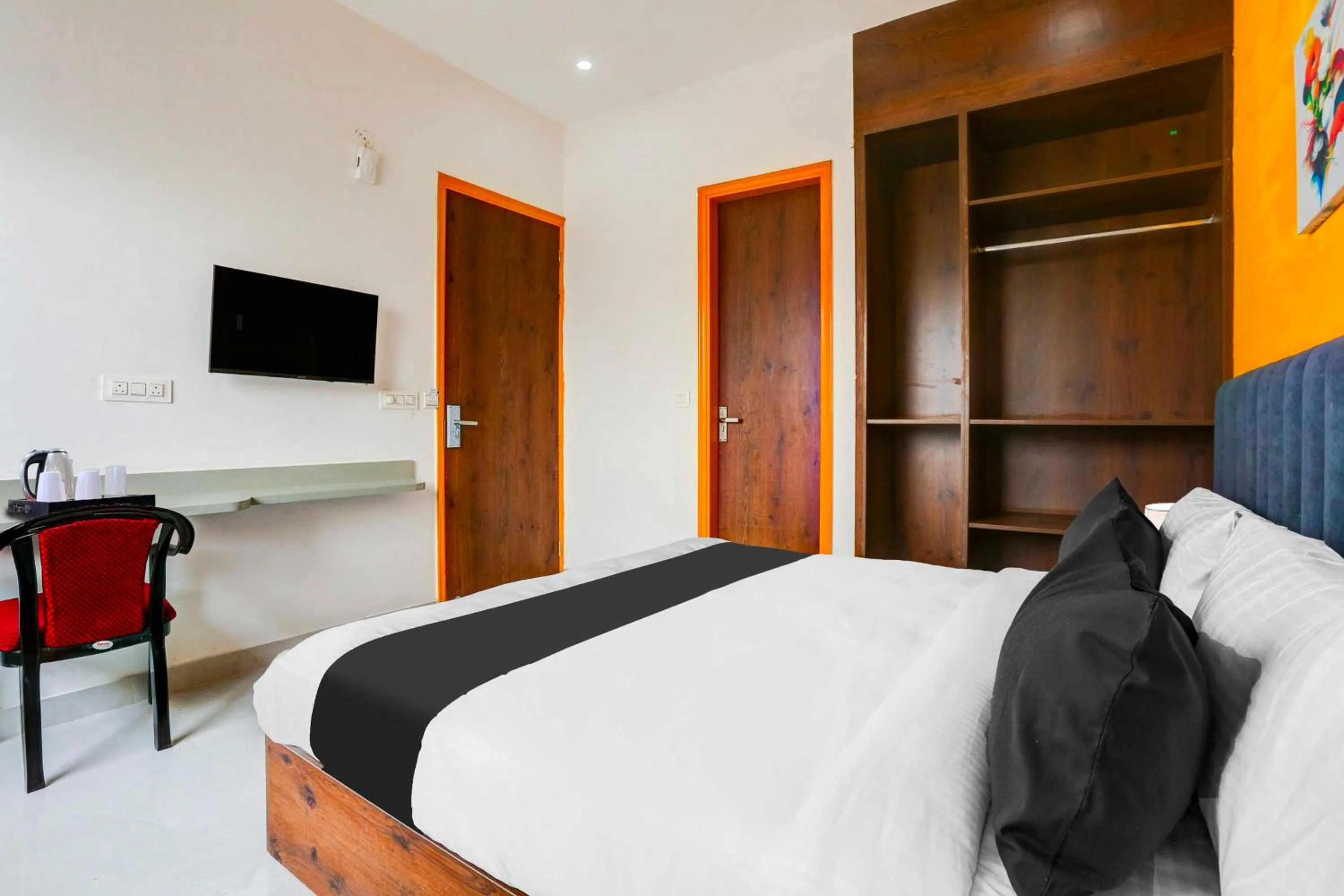 Bedroom, Bed in Townhouse Oak Sector 69 Gurgaon