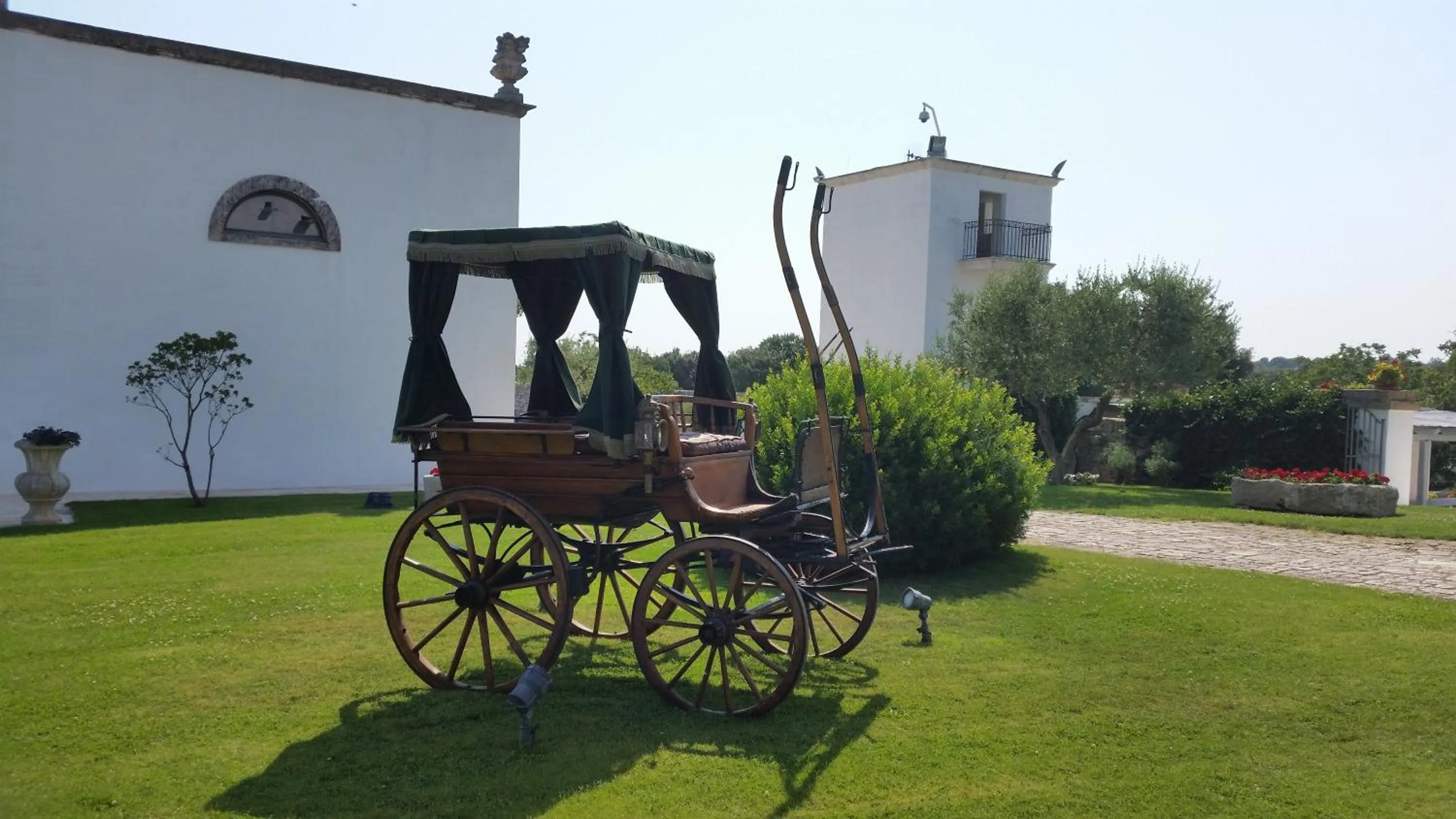 Decorative detail in Masseria Luco