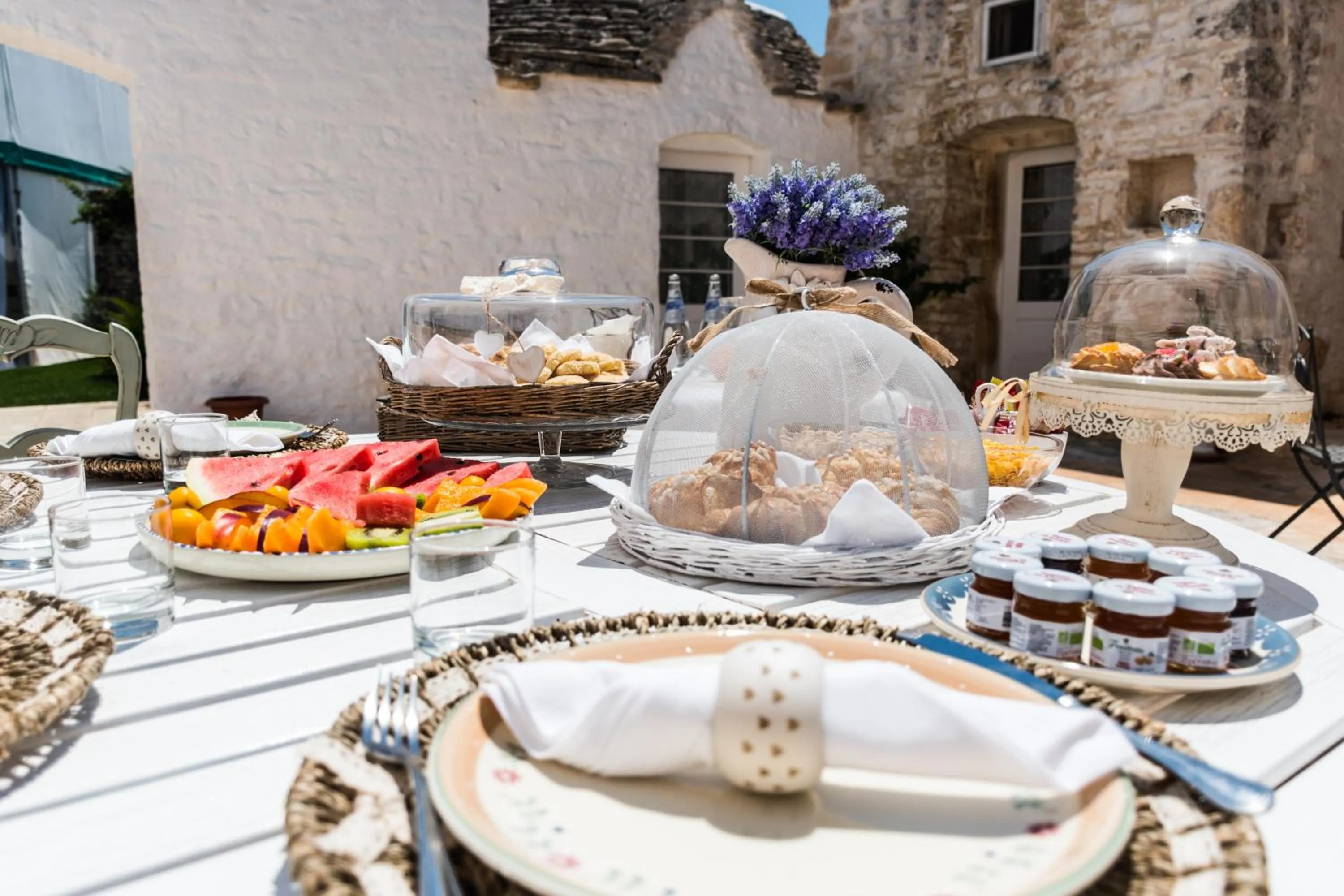 Breakfast in Masseria Luco