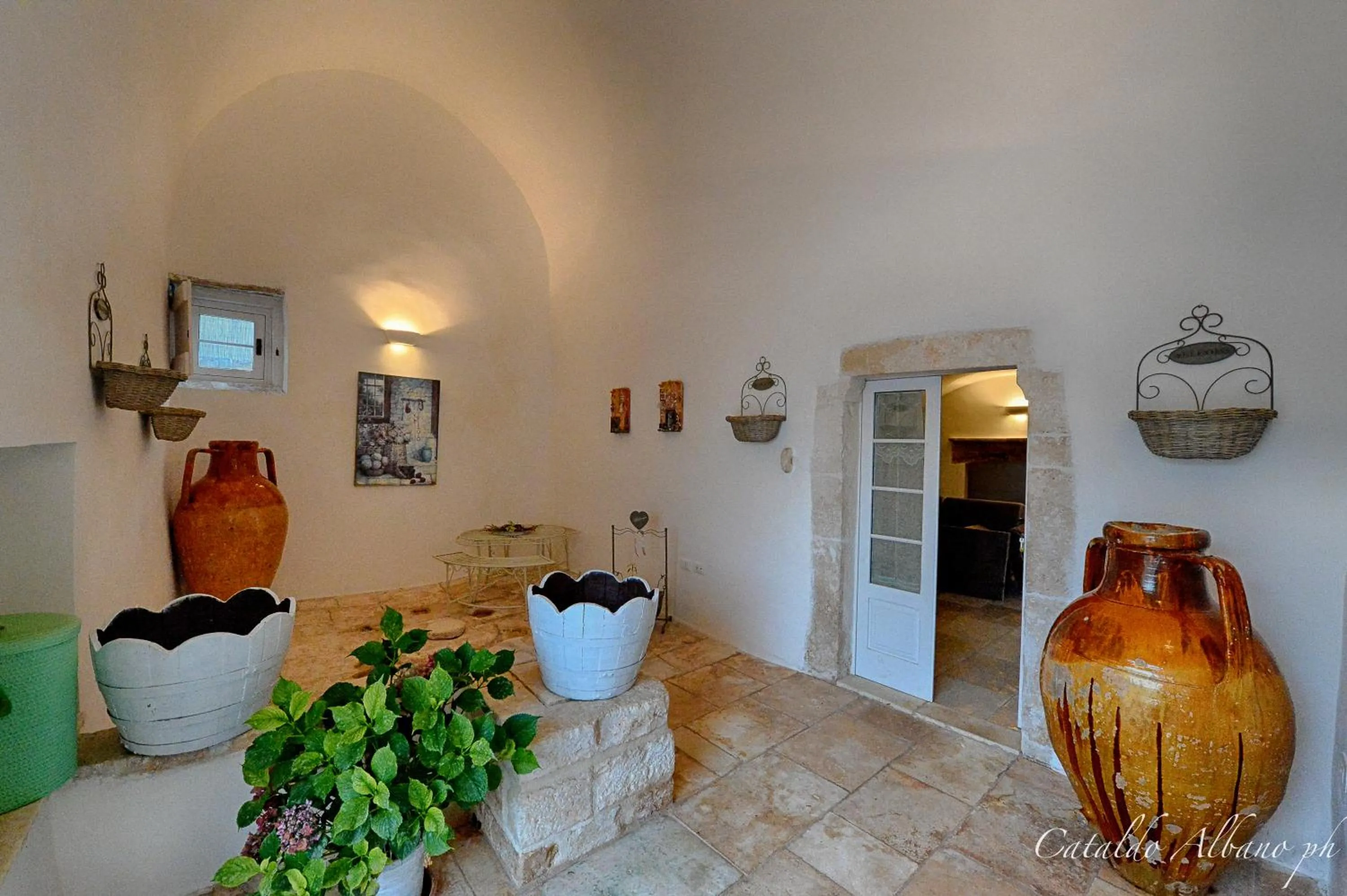 Patio in Masseria Luco