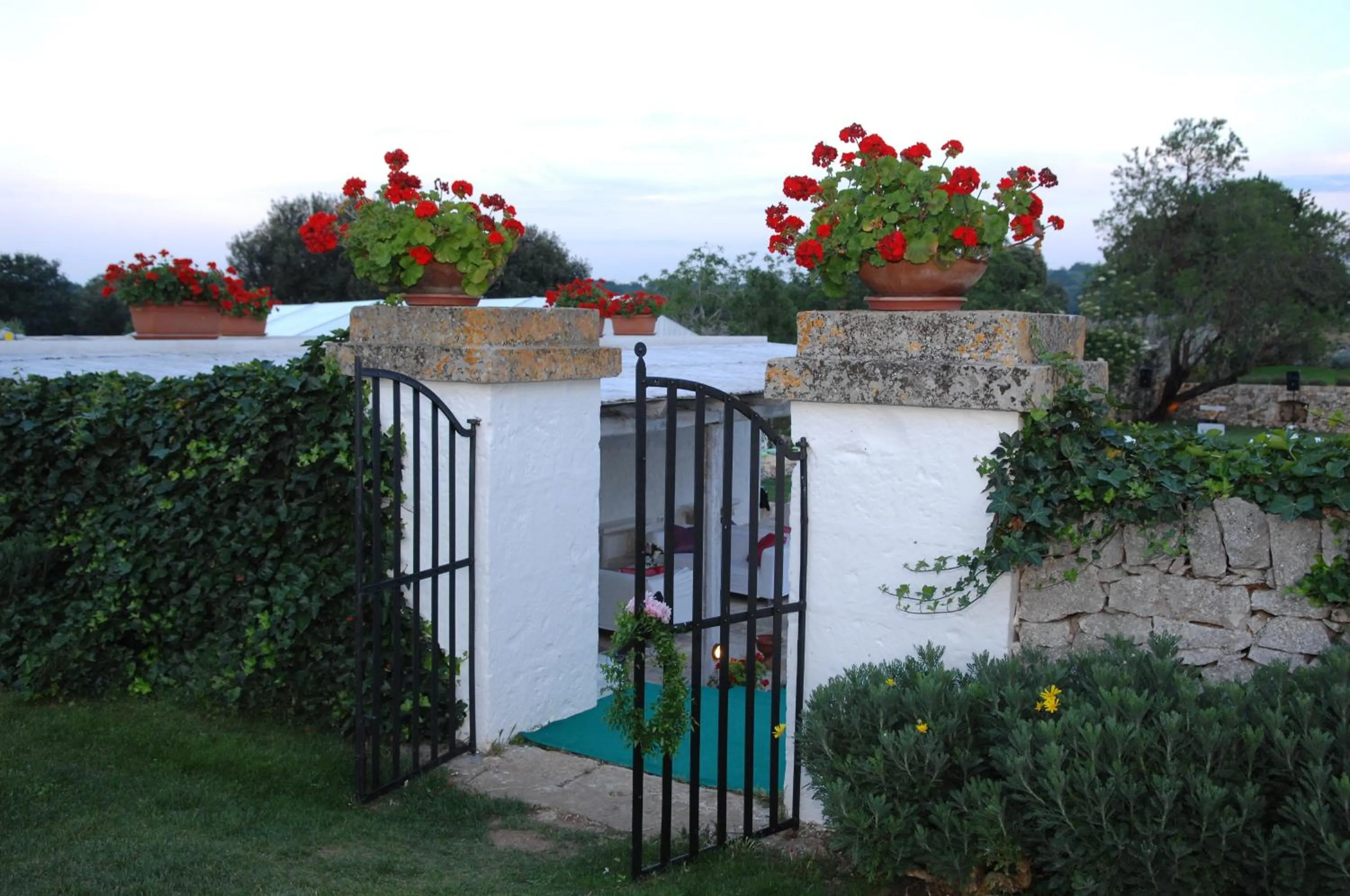 Facade/entrance in Masseria Luco