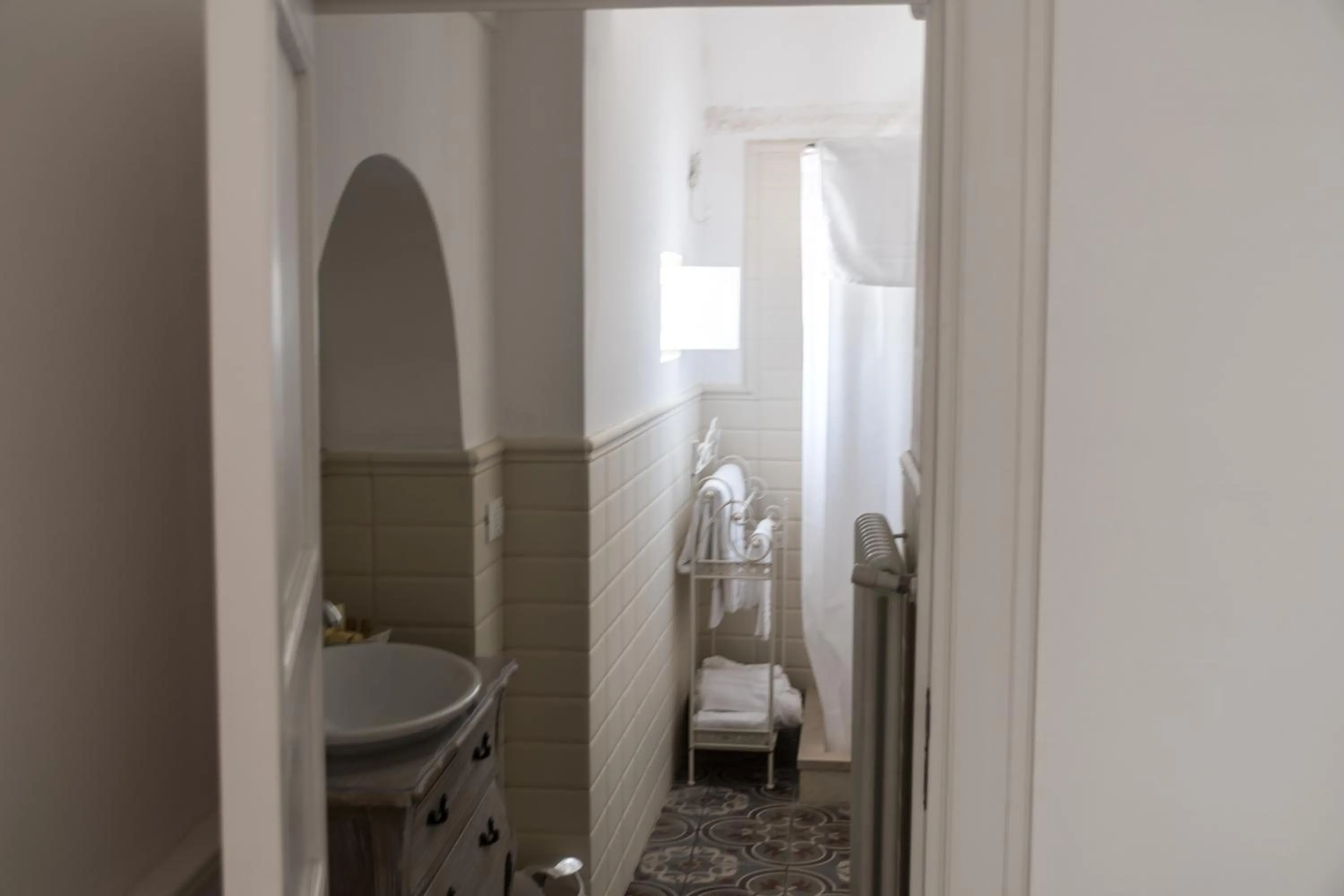 Shower in Masseria Luco