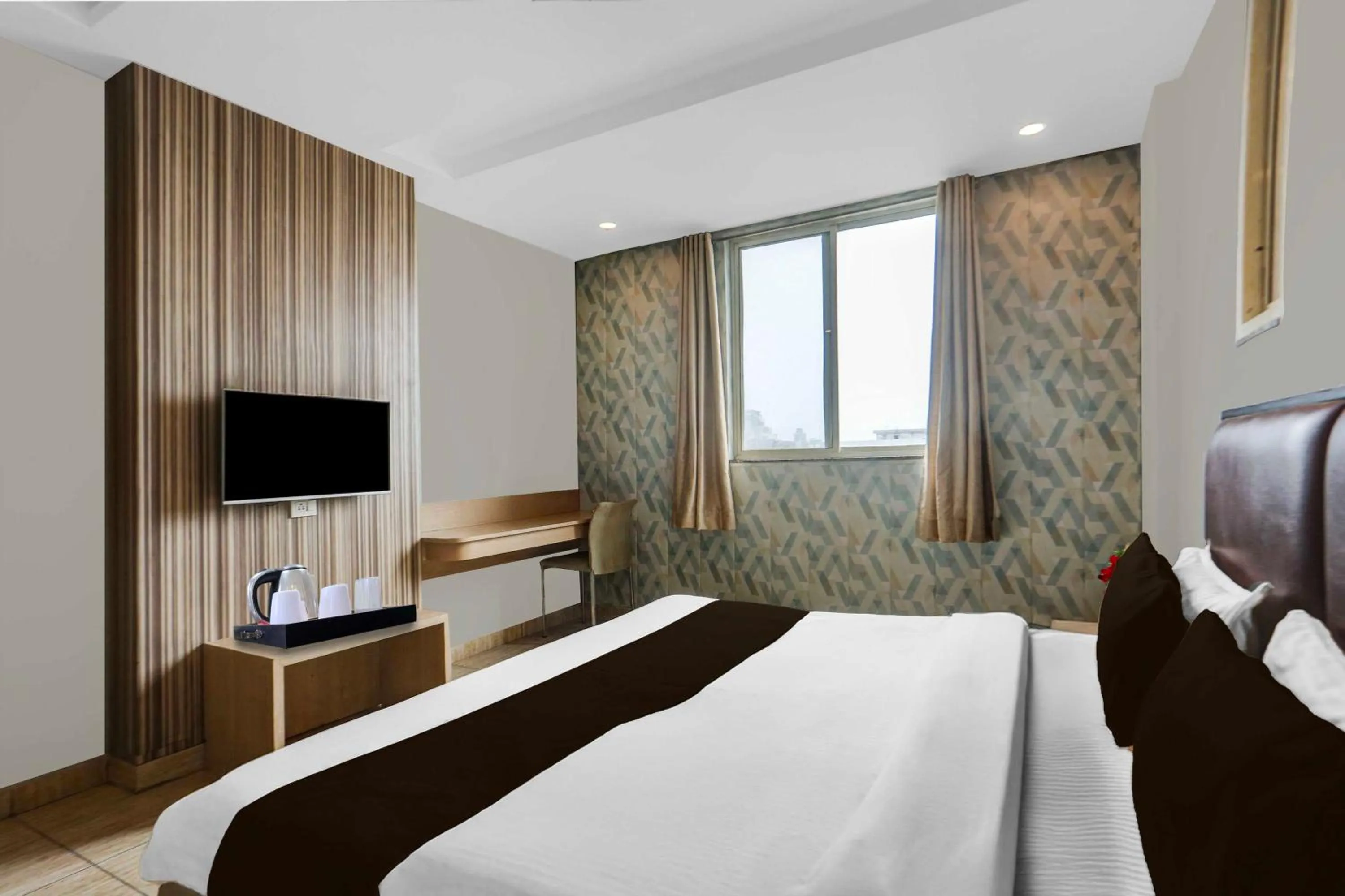 Bedroom, Bed in Collection O Haldwani Shri Kalu Siddh Temple