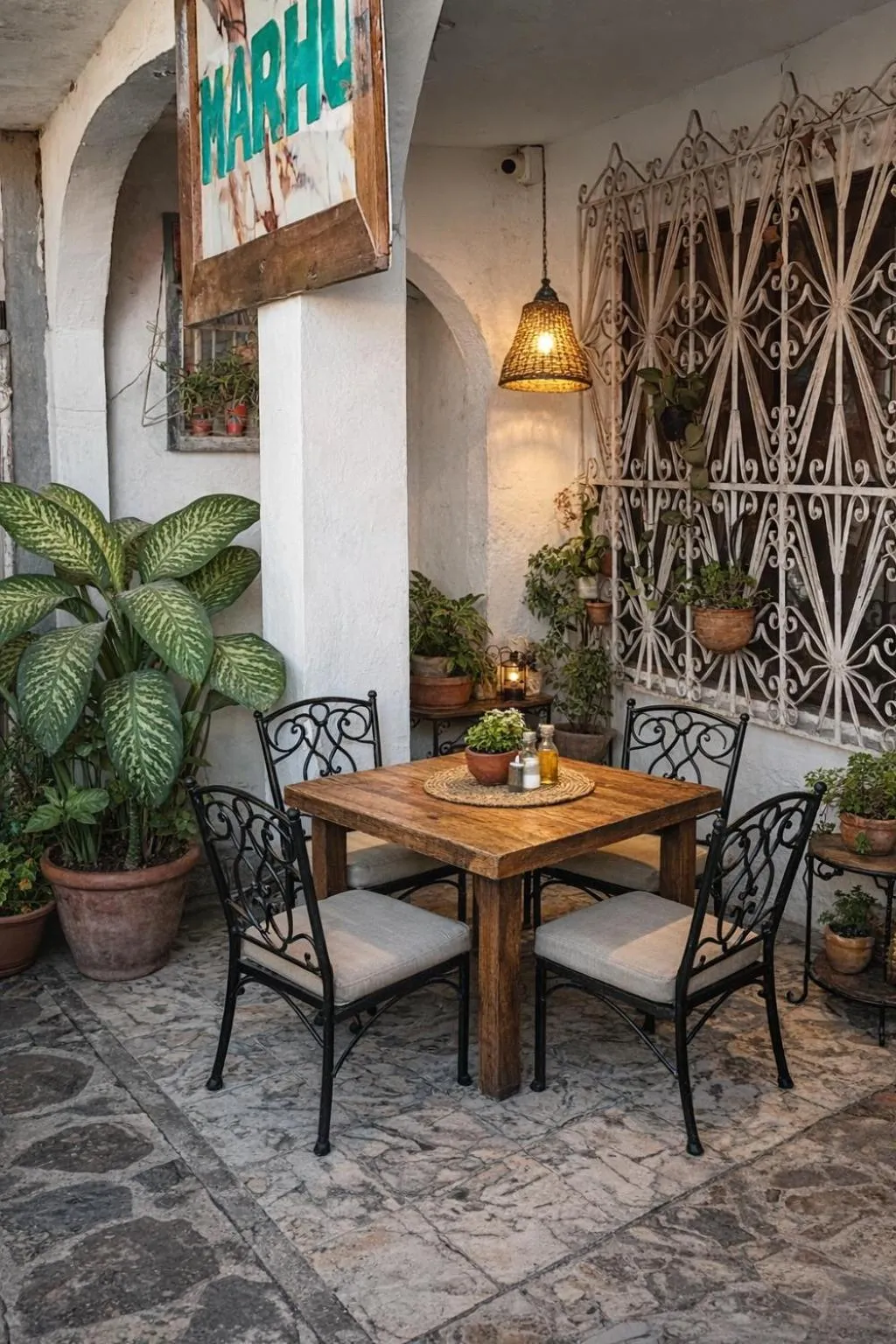 Property building in Hostal Marhú