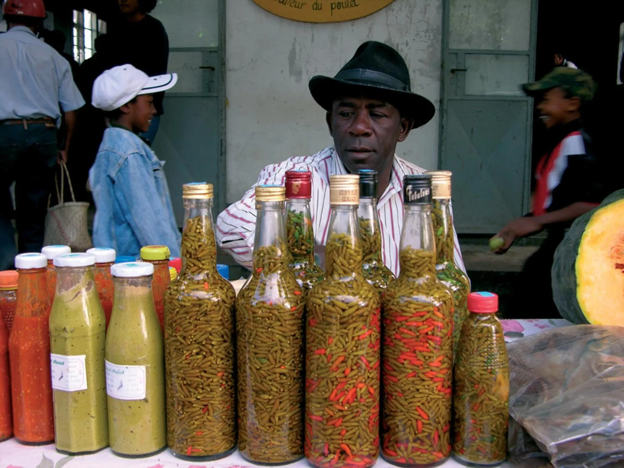 People in Chez Ronald Guest House