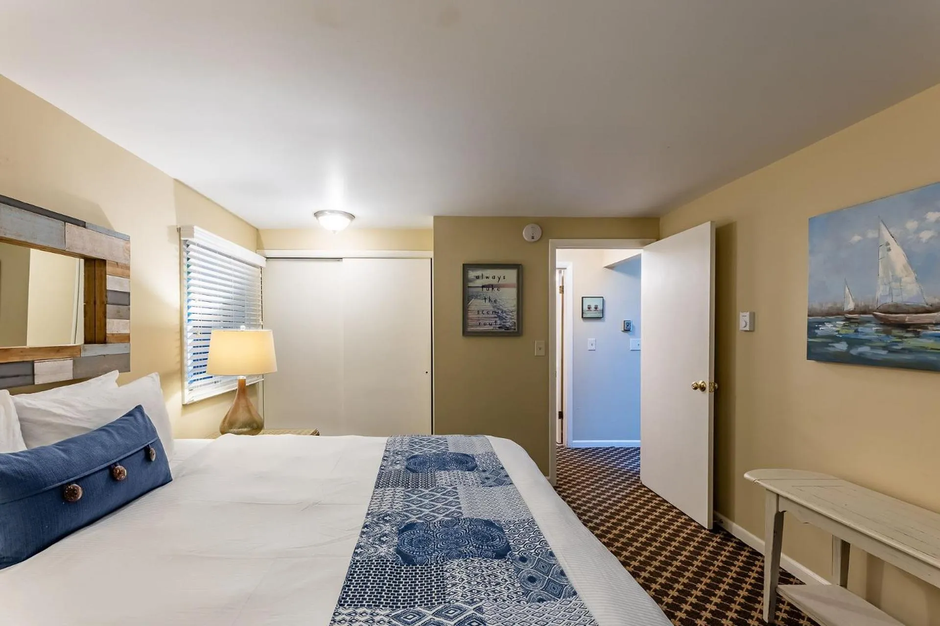 Bed in Michillinda Lodge Resort