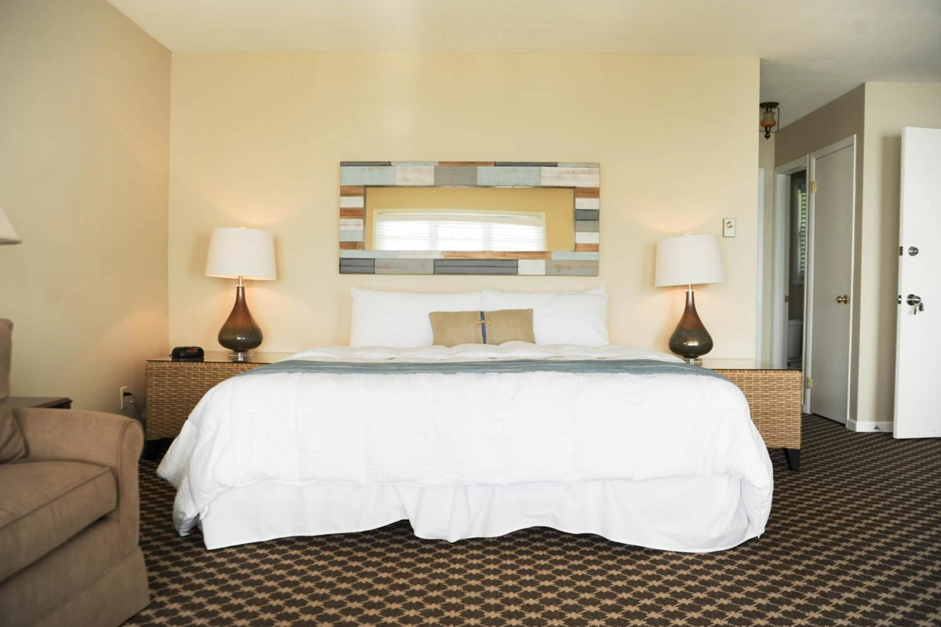 Bed in Michillinda Lodge Resort