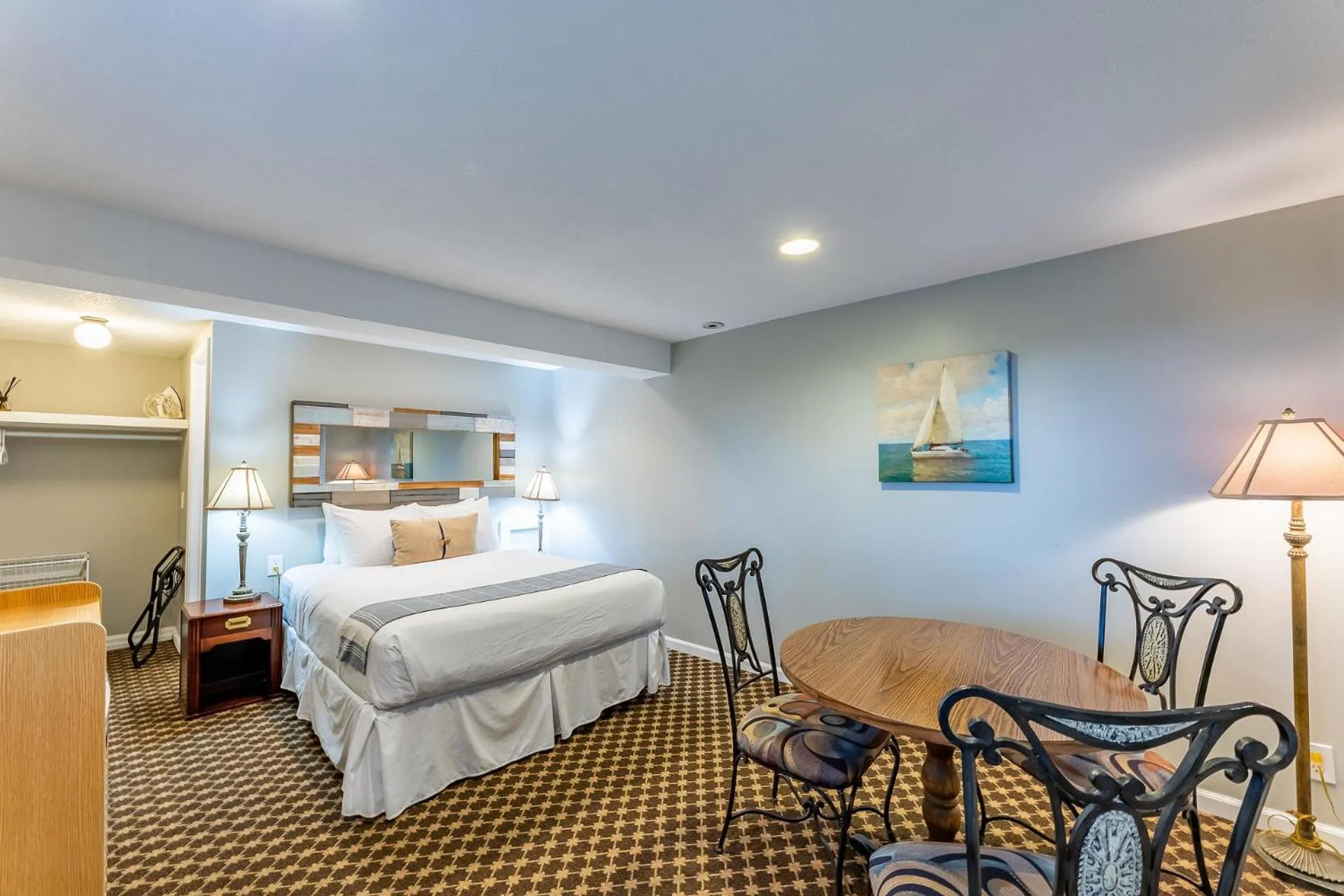 Bed in Michillinda Lodge Resort