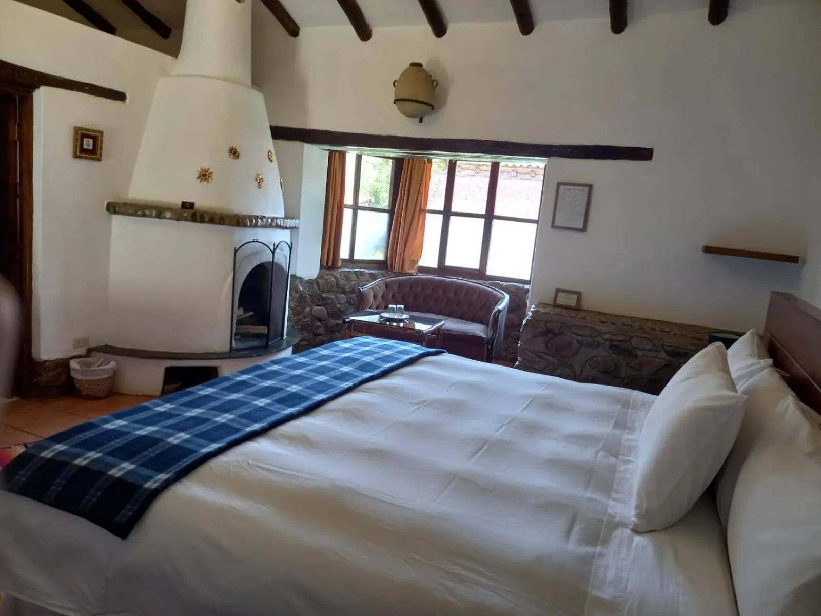 flat iron, Bed in Lizzy Wasi Urubamba