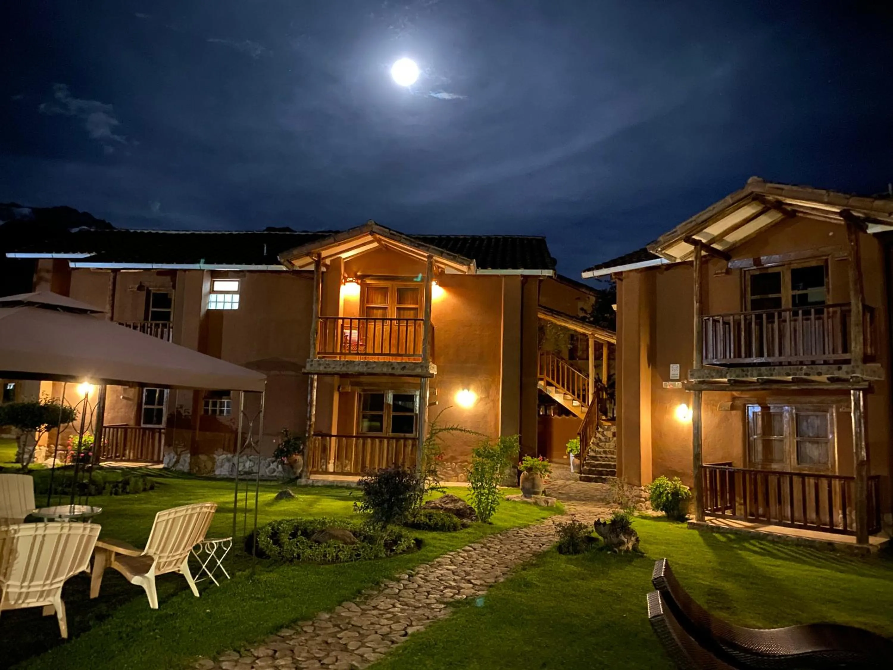 Garden in Lizzy Wasi Urubamba